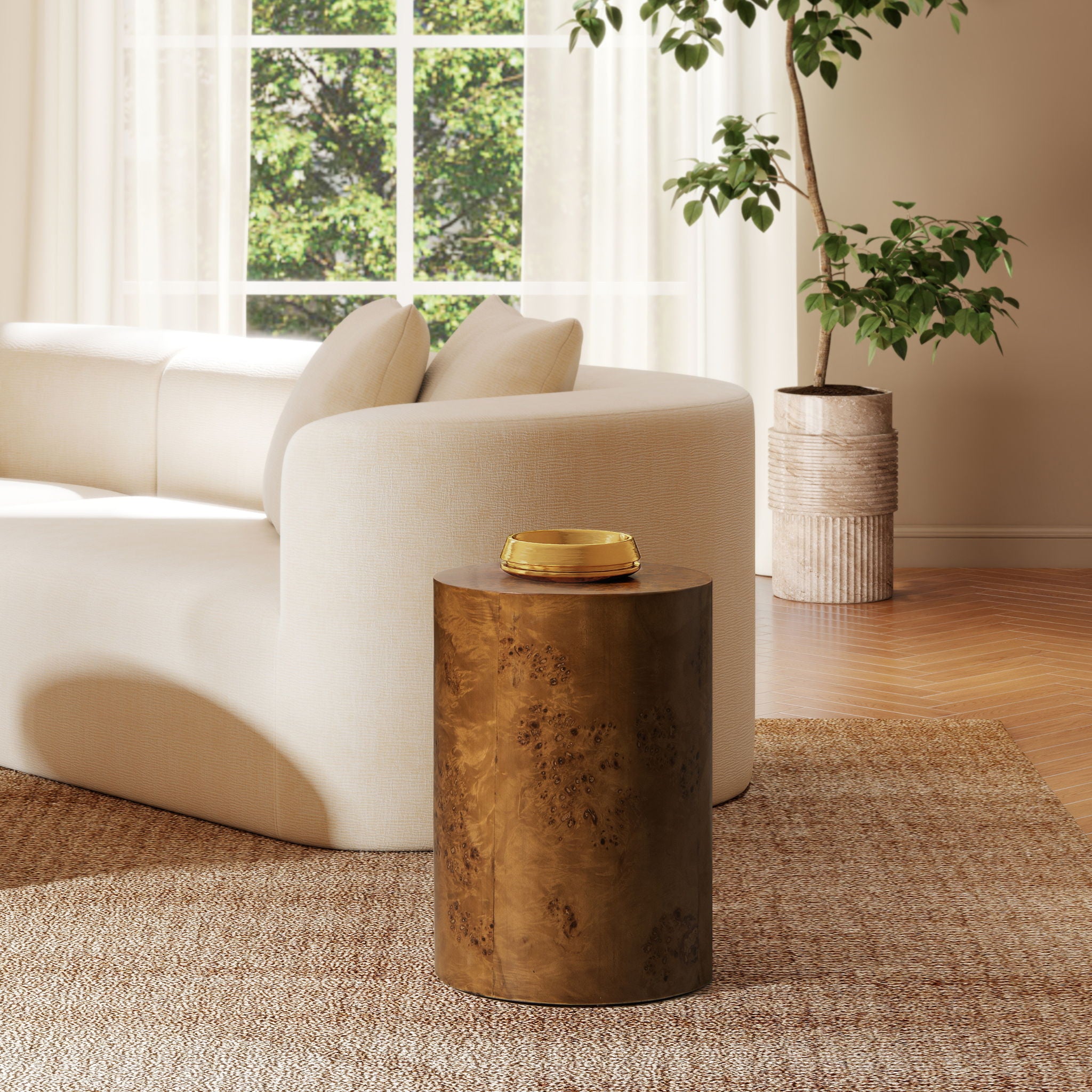 Nebula - Accent Pillar Side Table