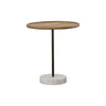 Coaster Fine Furniture Ginevra - Round Marble Base Accent Table | Meri Furniture