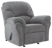 Ashley Furniture Allmaxx - Pewter - Rocker Recliner | Meri Furniture