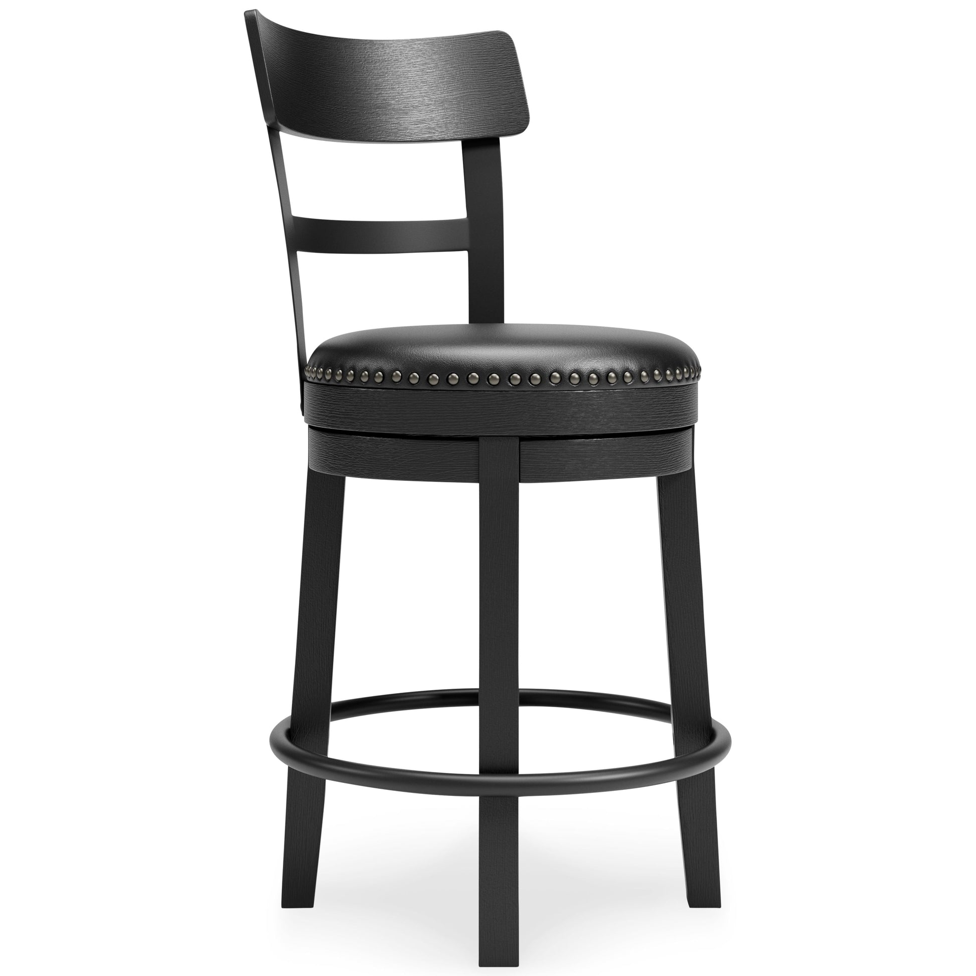 Signature Design by Ashley® Valebeck - Full Back Swivel Stool | Meri Furniture