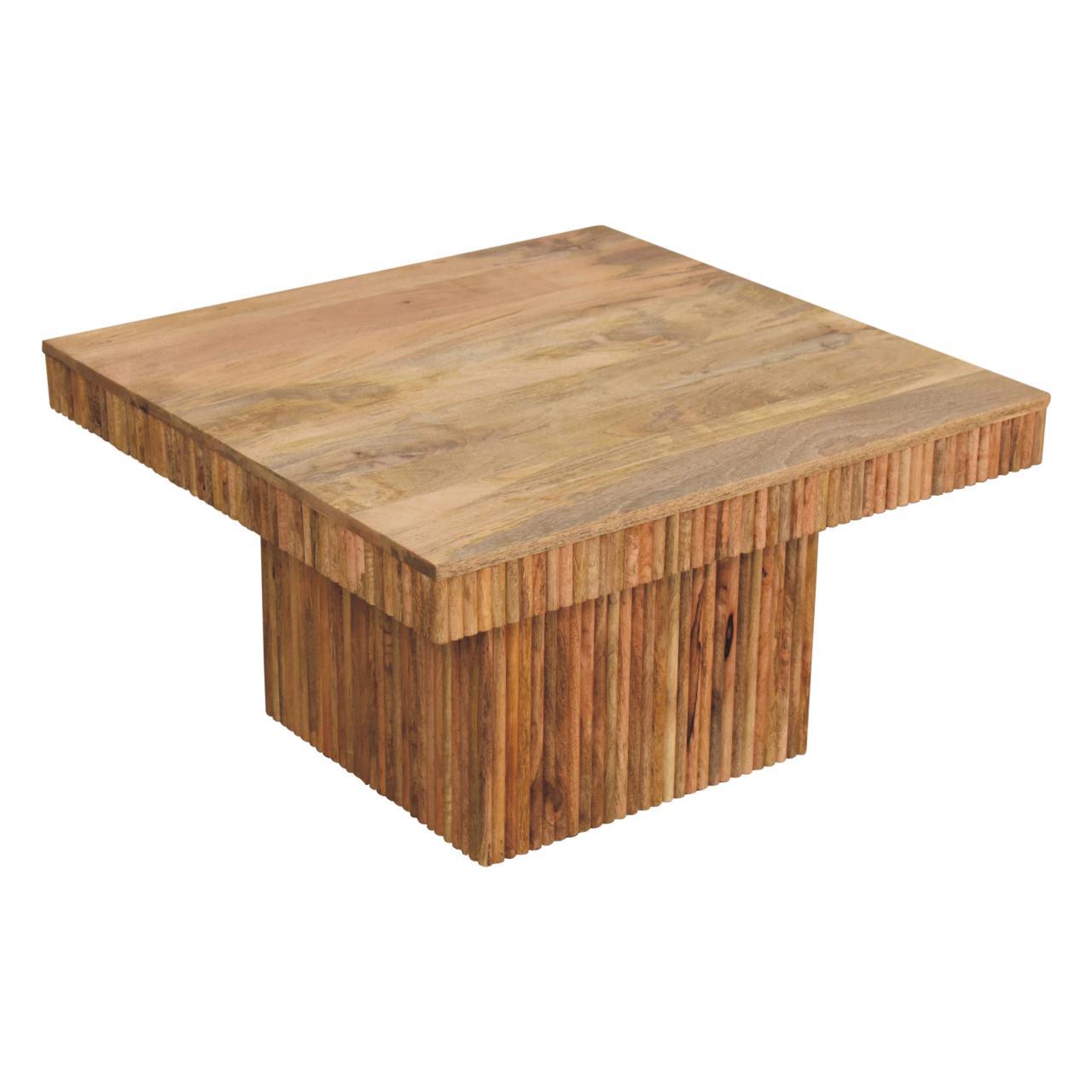 Soba - Chunky Coffee Table - Oak