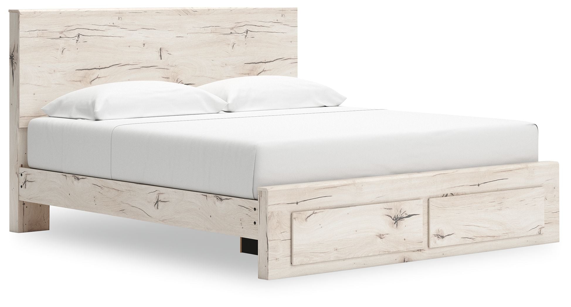 Signature Design by Ashley® Lawroy - Panel Bed With Storage | Meri Furniture