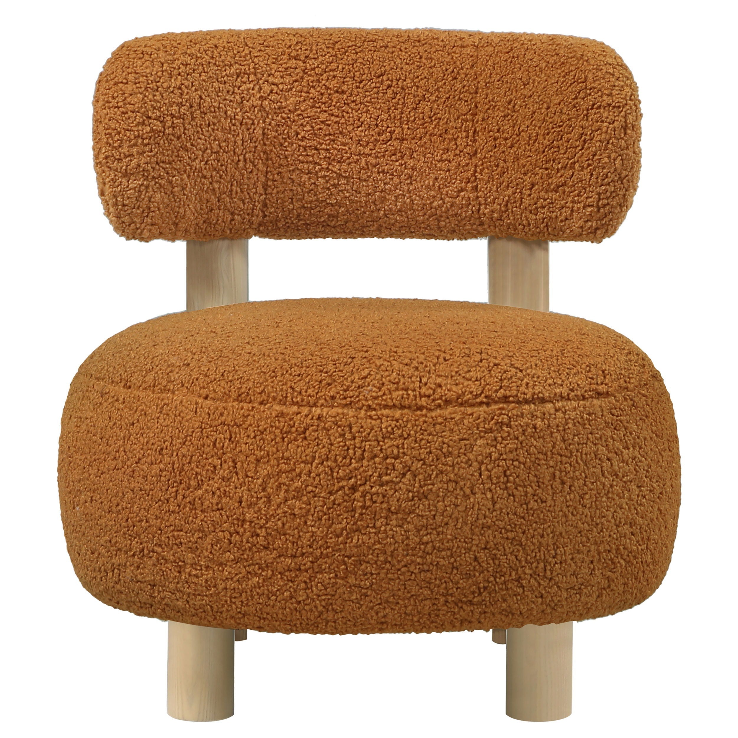 Coaster Fine Furniture Zonie - Boucle Upholstered Barrel Back Accent Chair | Meri Furniture