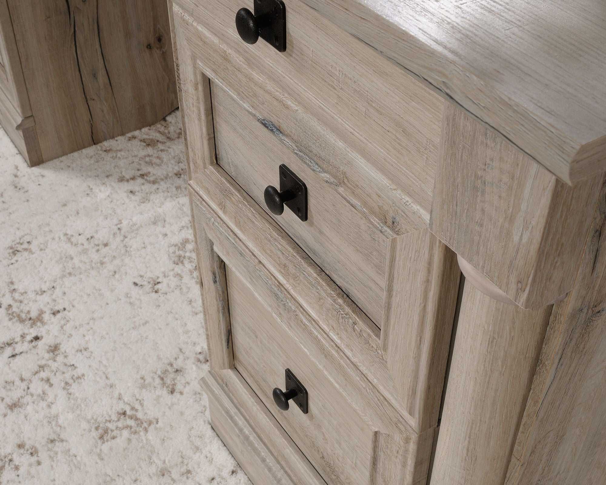 Palladia Executive Desk Split Oak