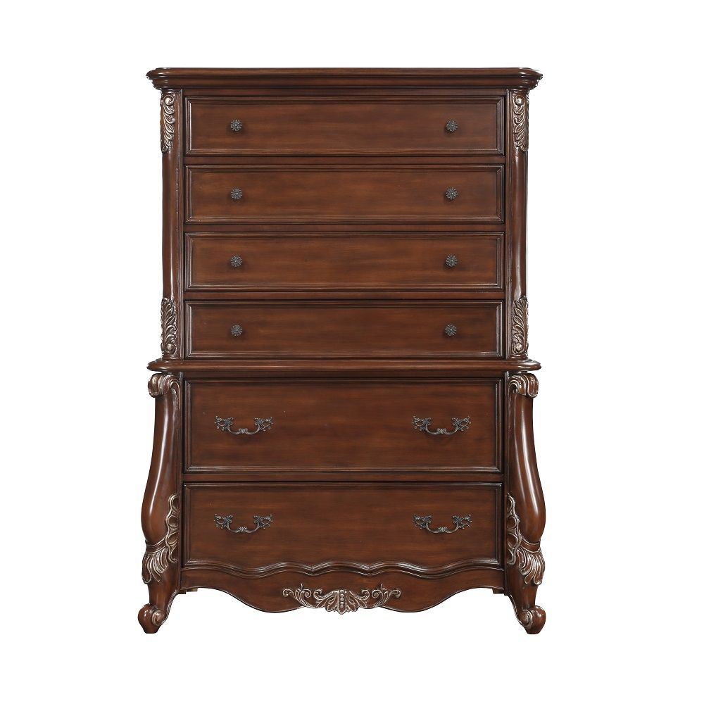 ACME Latisha - Chest - Antique Oak | Meri Furniture