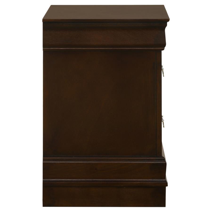 Louis Philippe - Two-drawer Nightstand