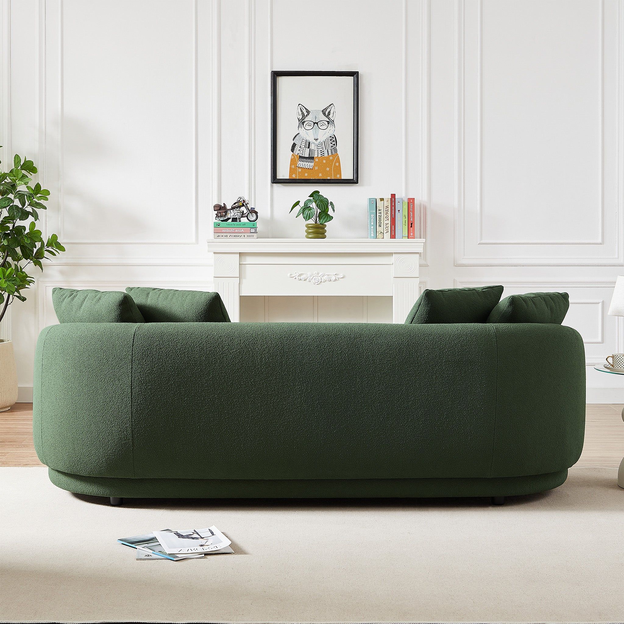 Dylan - Modern French Boucle Sofa