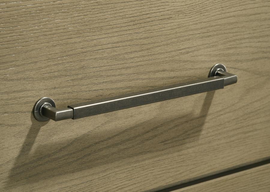 Hazlewood - 6-Drawer Bedroom Dresser Cabinet - Vineyard Oak