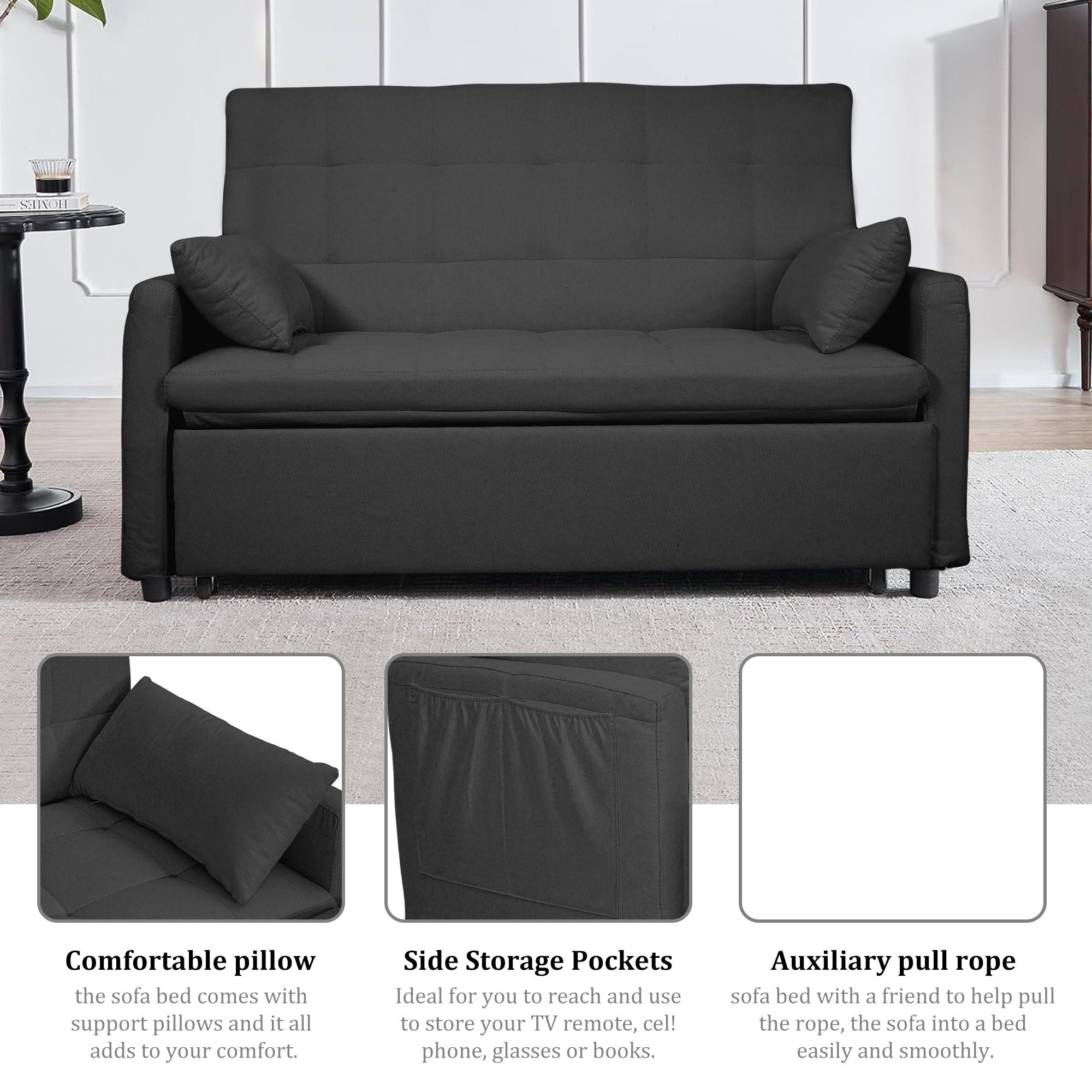 Balus - Sofa Bed Combination With Storage Pockets