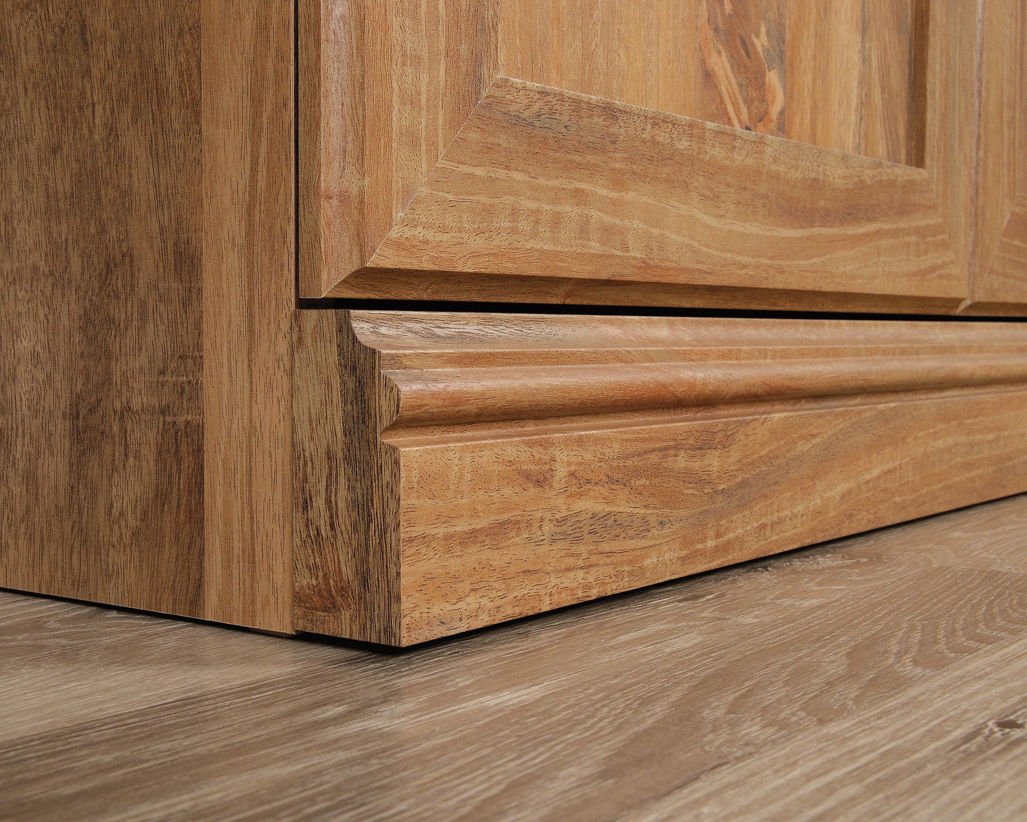 Transitional 3-Shelf 2-Door Bookcase