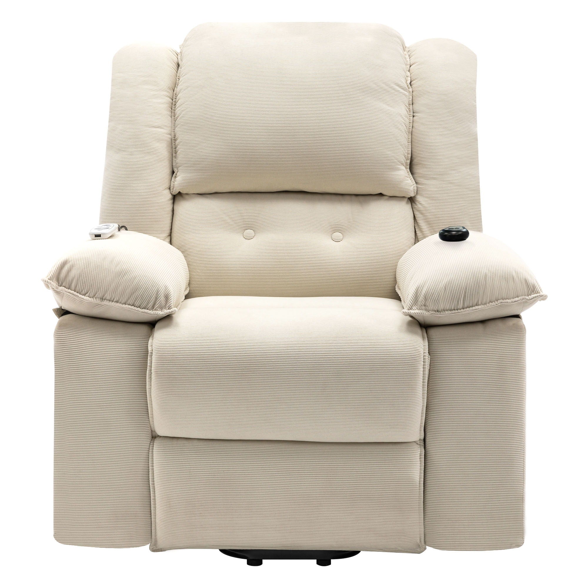Massage Recliner Power Lift Chair With Adjustable Massage And Heating Function