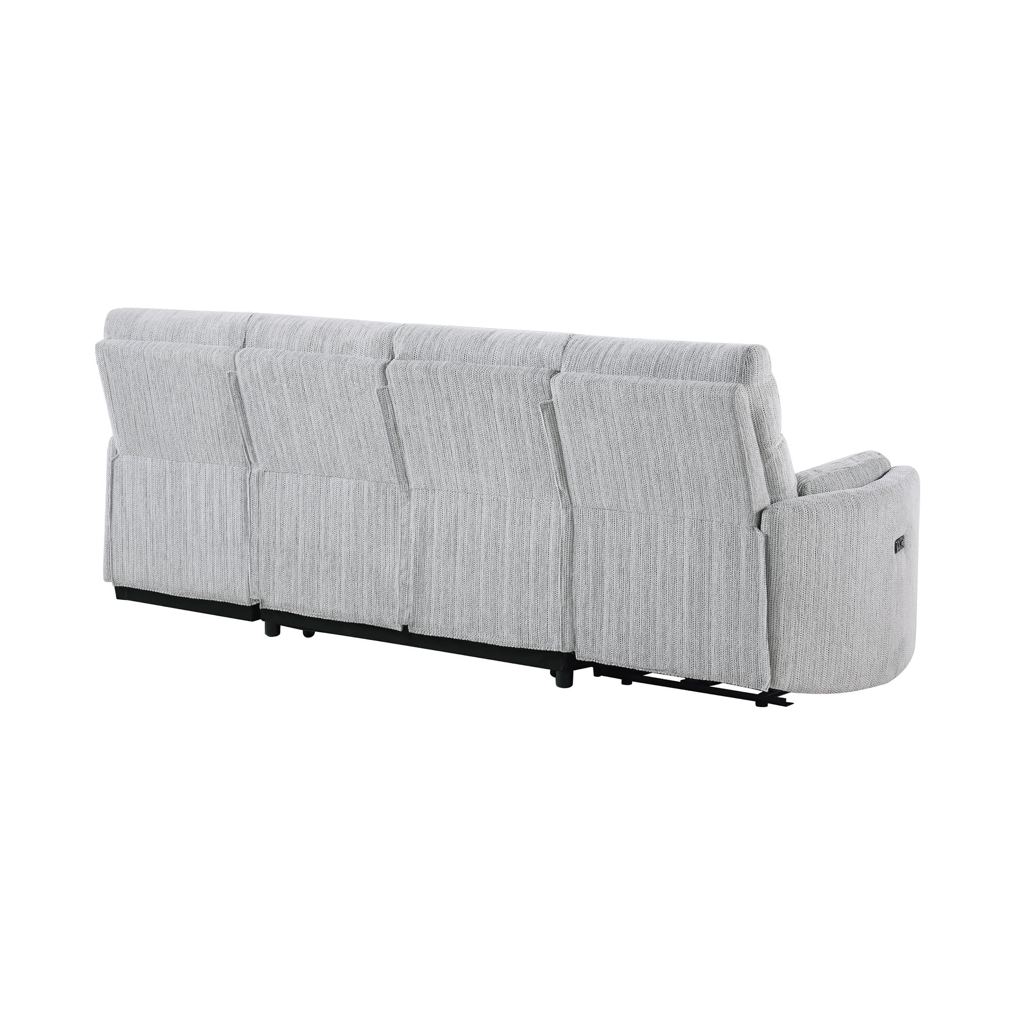 Sleeper Sofa With Storage Chaise - Gray