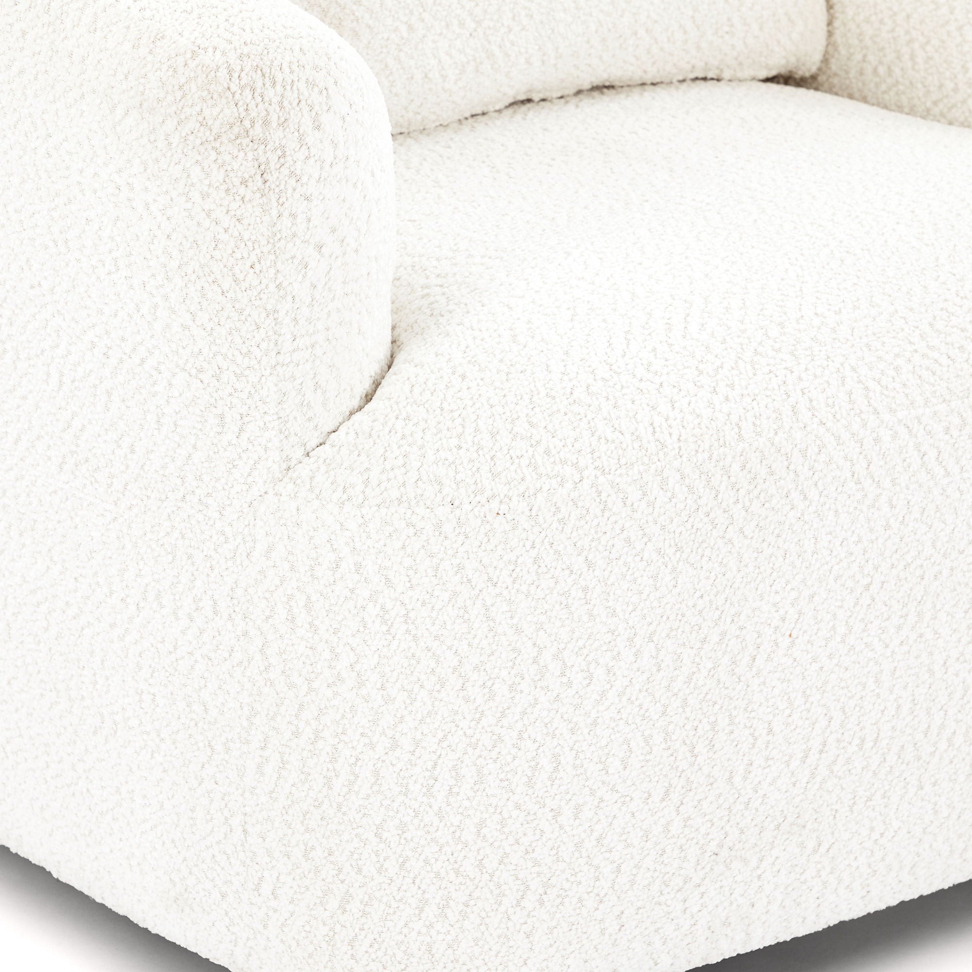 360° Swivel Barrel Sofa Chair With Throw Pillow, Chenille Upholstered Accent Chair