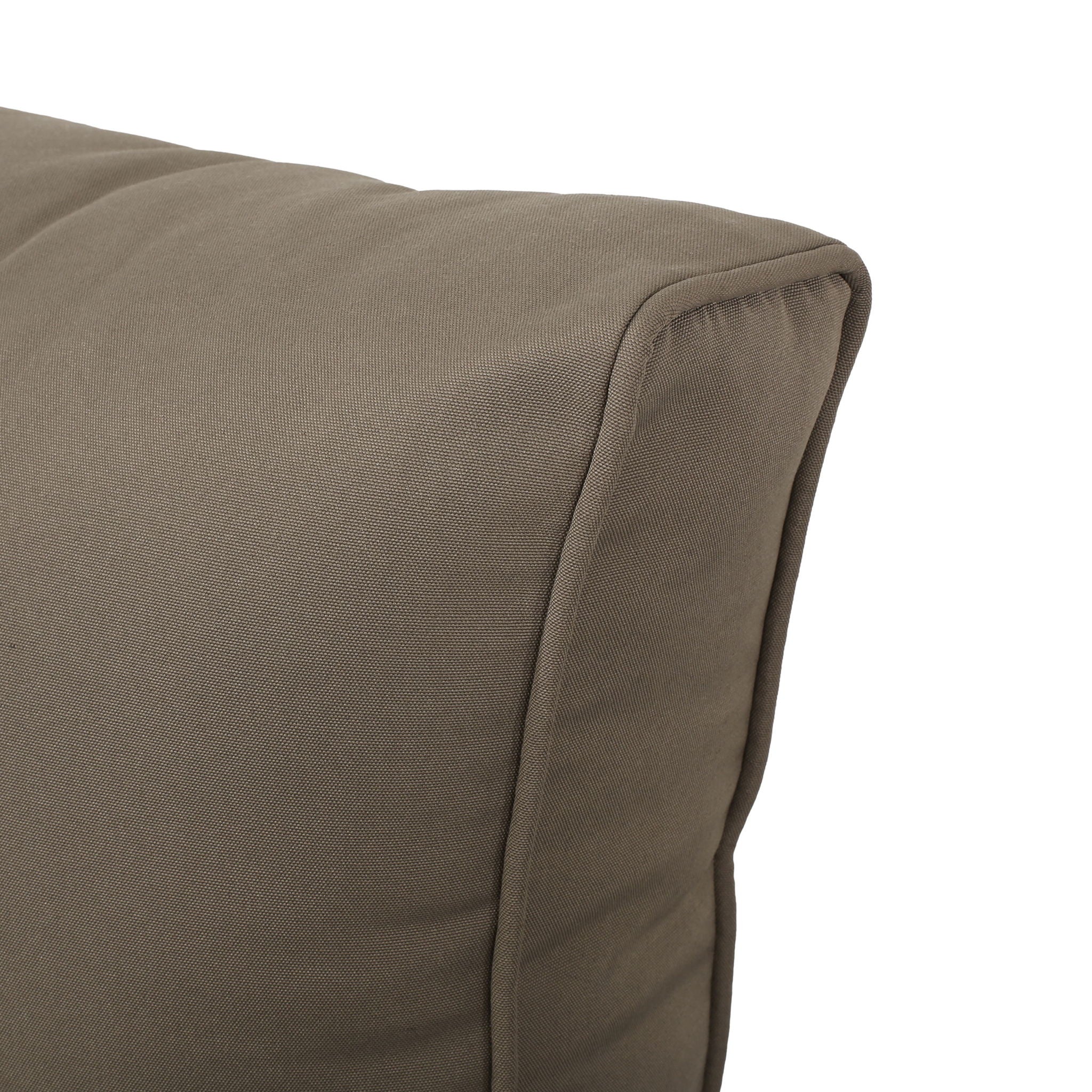 Sterling - Outdoor V Shaped 5 Seater Sofa Set With Cushions