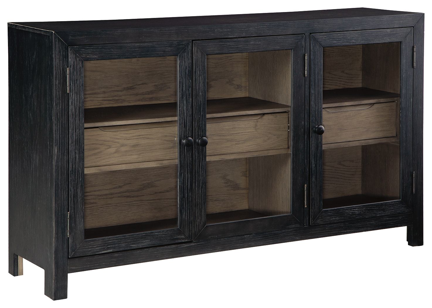 Signature Design by Ashley® Lenston - Accent Cabinet | Meri Furniture