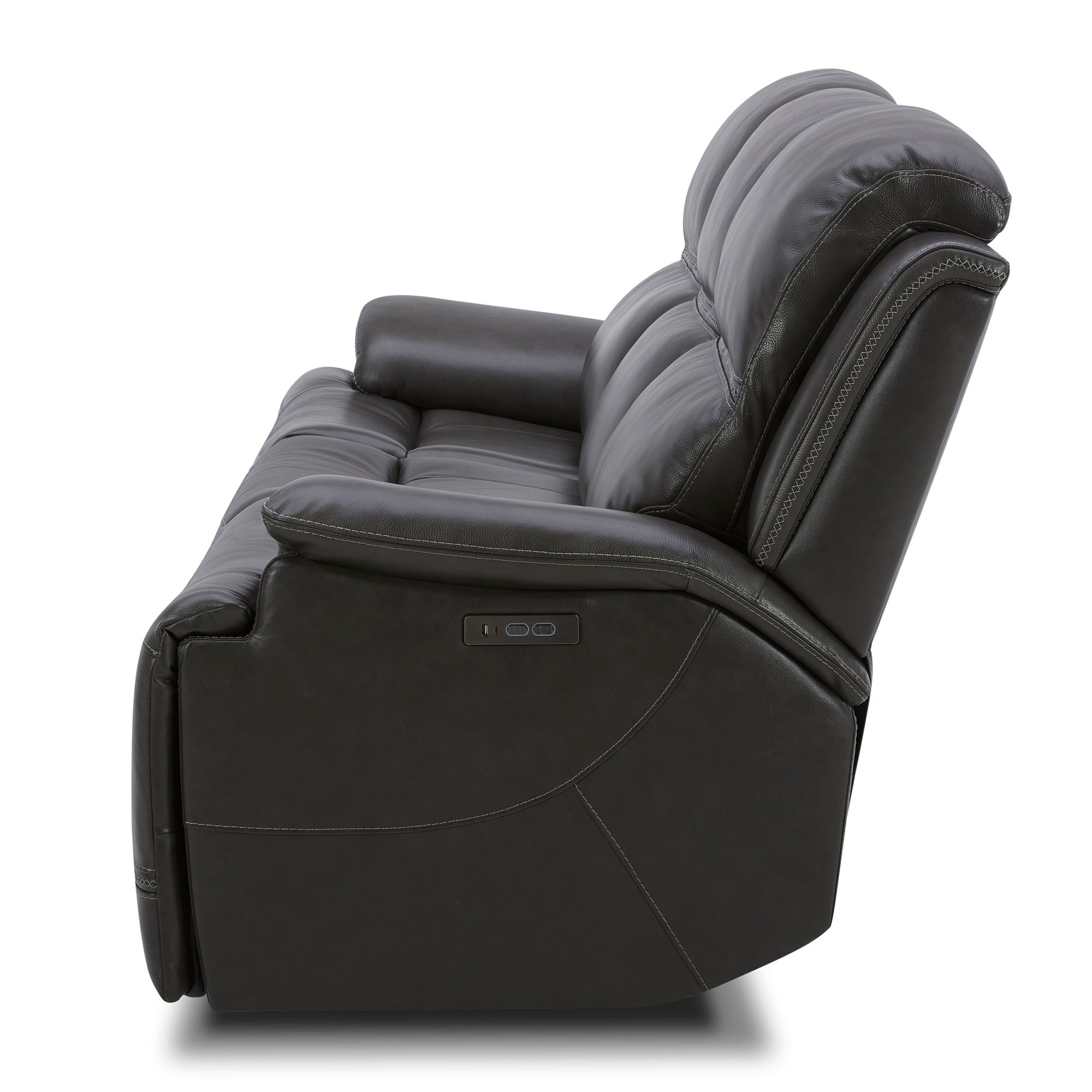 Liberty Furniture Bentley - Sofa P2 & ZG - Graphite | Meri Furniture