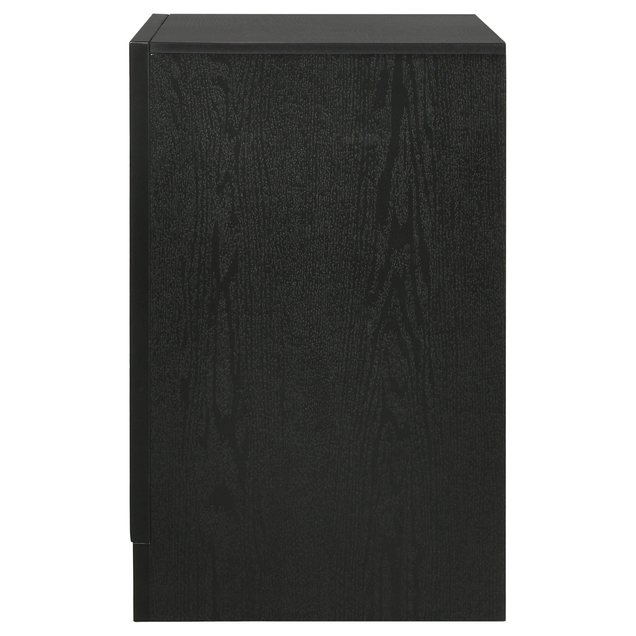 Transitional 2 Drawer Nightstand With Hidden Jewelry Tray