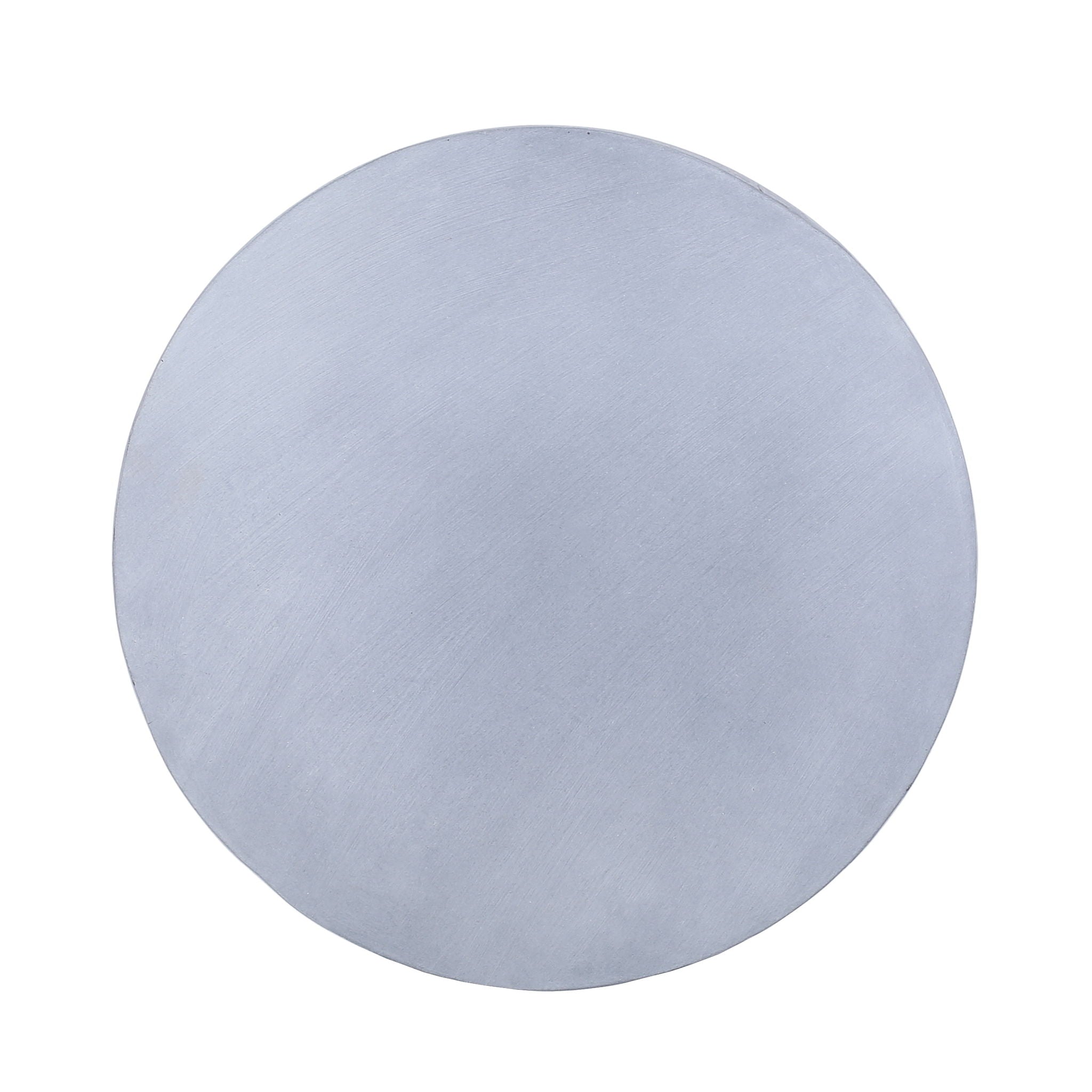 Outdoor Concrete End Table - Light Blue