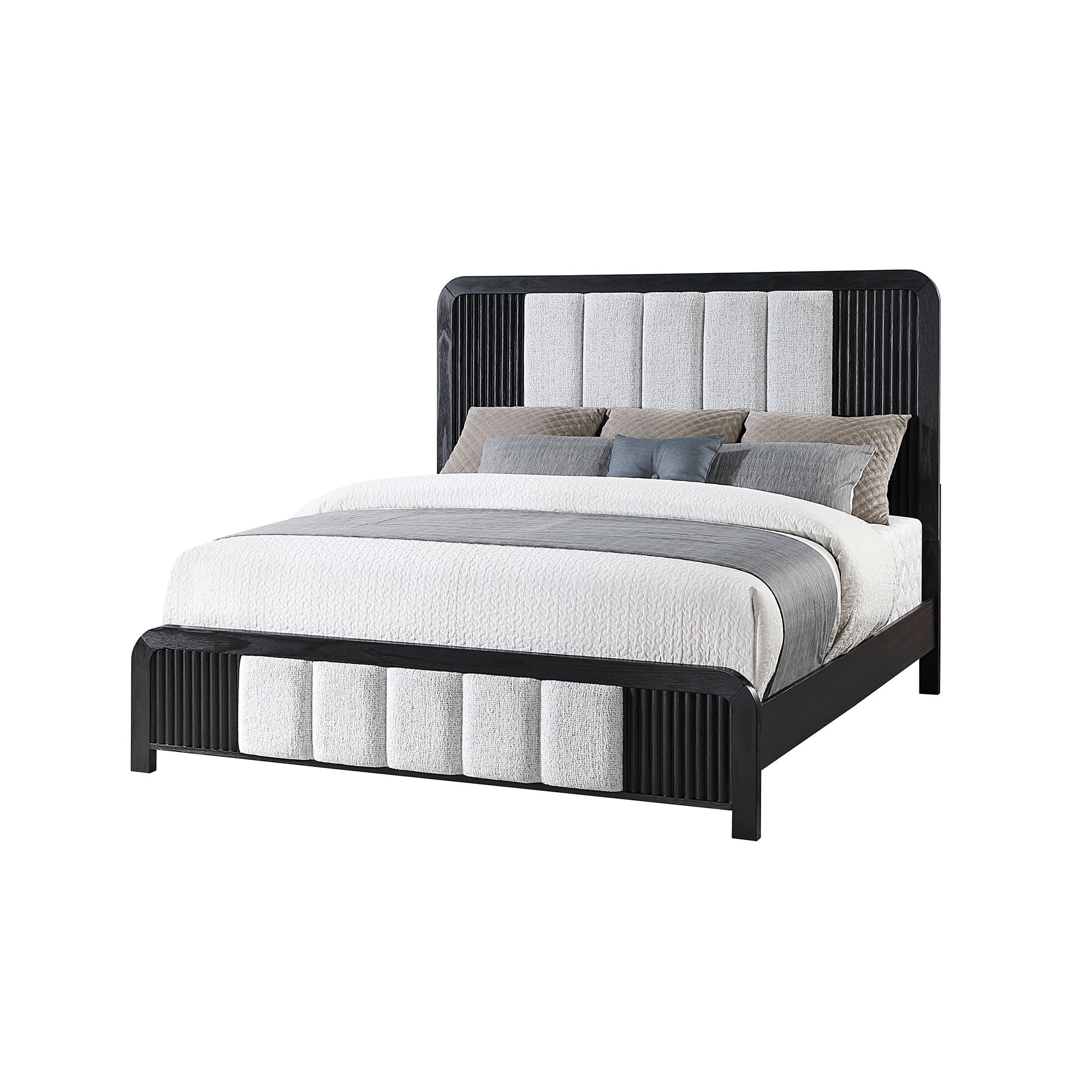 Beverly - Bed With Fluted Detailing