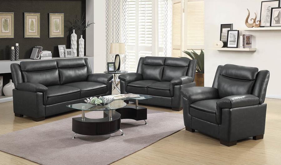 Coaster Fine Furniture Arabella - Upholstered Padded Arm Sofa Set | Meri Furniture