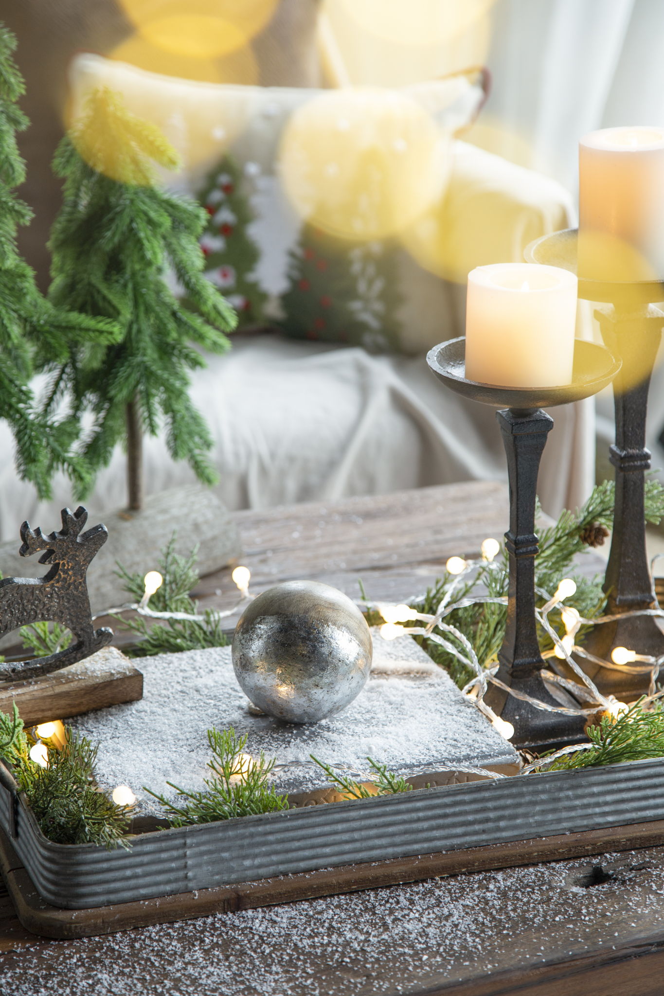 Christmas Ball Ornaments, Wood Decorative Hanging Ball Christmas Tree Ornaments For Holiday Party Decorations