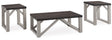 Signature Design by Ashley® Dorrinson - Antique White - Occasional Table Set (Set of 3) | Meri Furniture