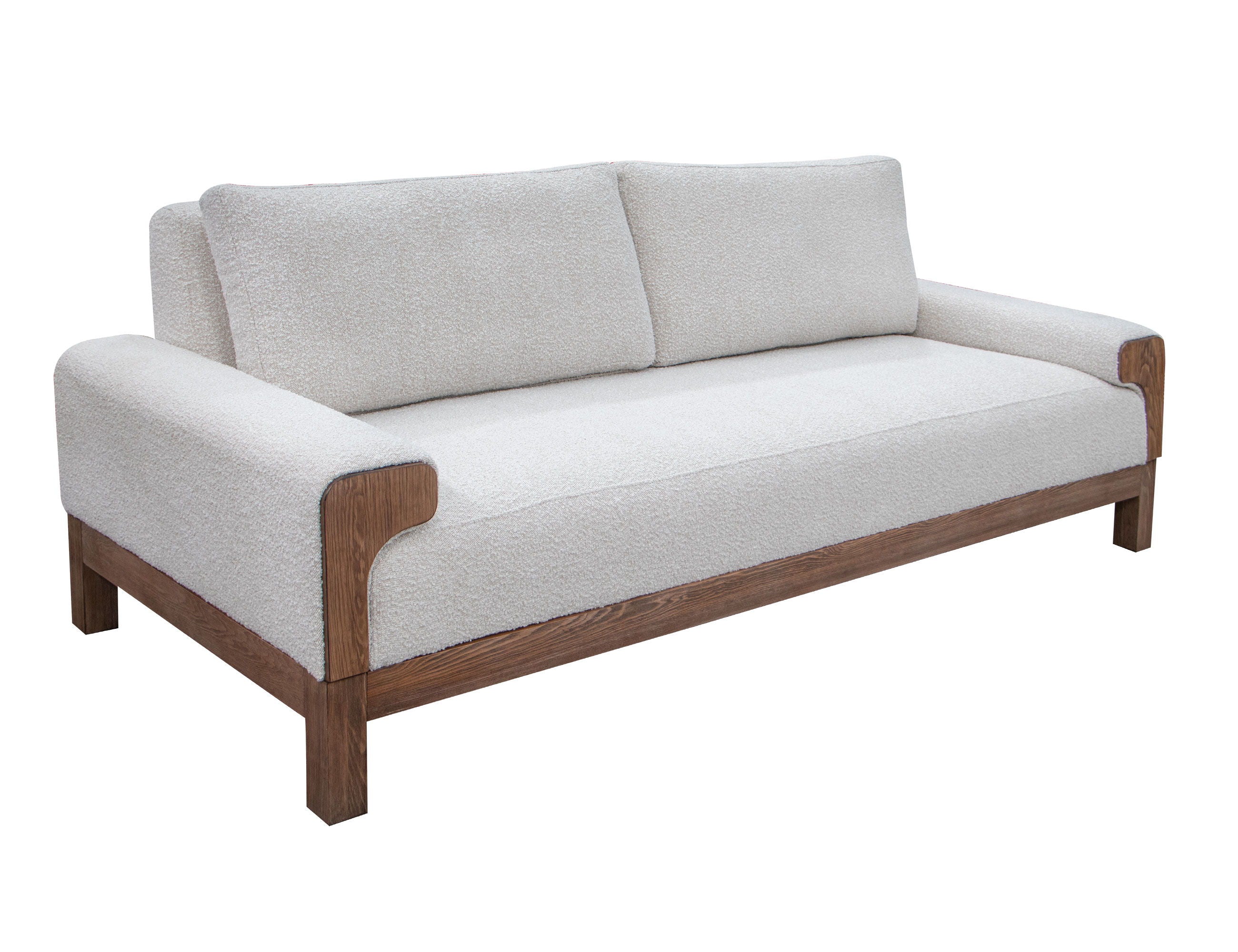 International Furniture Direct Sedona - Sofa - Light Cream | Meri Furniture