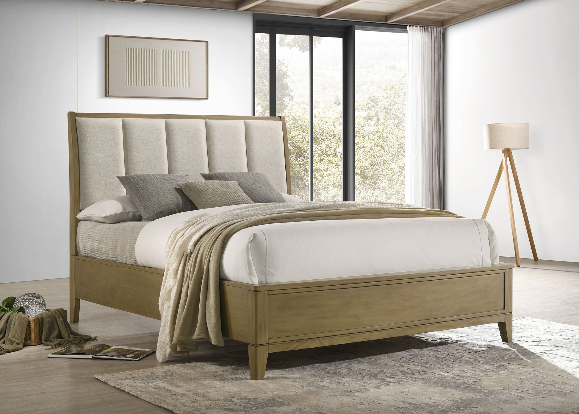 Coaster Fine Furniture Granada - Upholstered Panel Bed | Meri Furniture