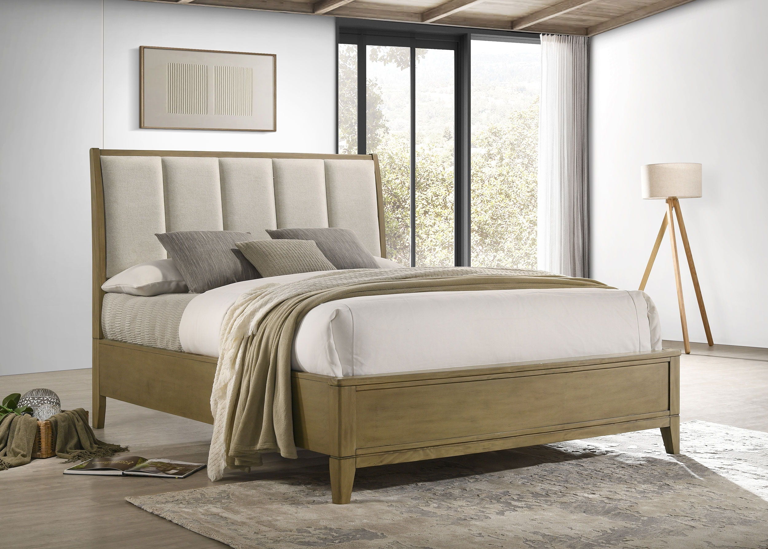 Coaster Fine Furniture Granada - Upholstered Panel Bed | Meri Furniture