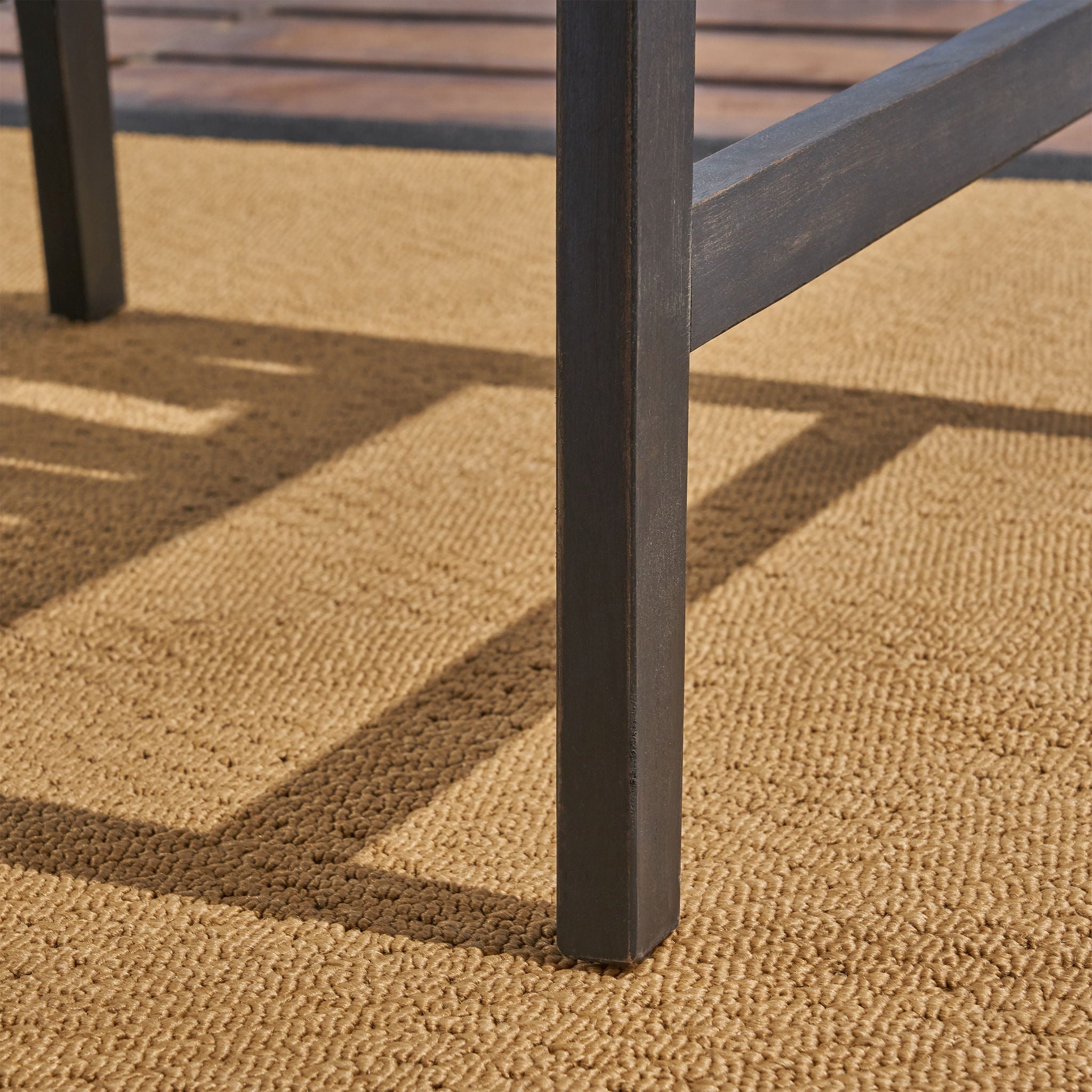 Outdoor Weather Resistant Acacia Wood Adirondack Dining Chairs (Set of 2)