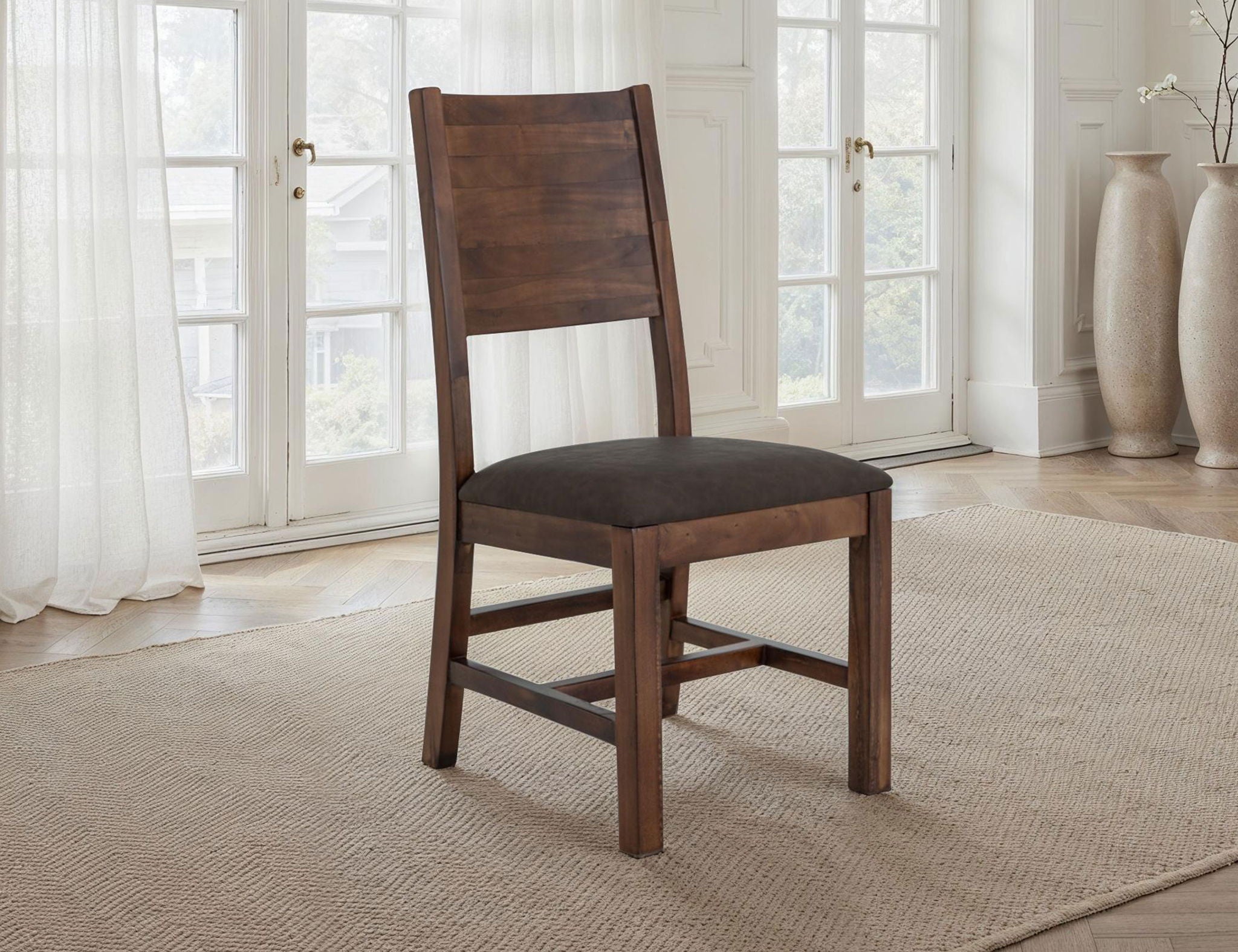 Parota - Chair (Set of 2) - Cinnamon Brown