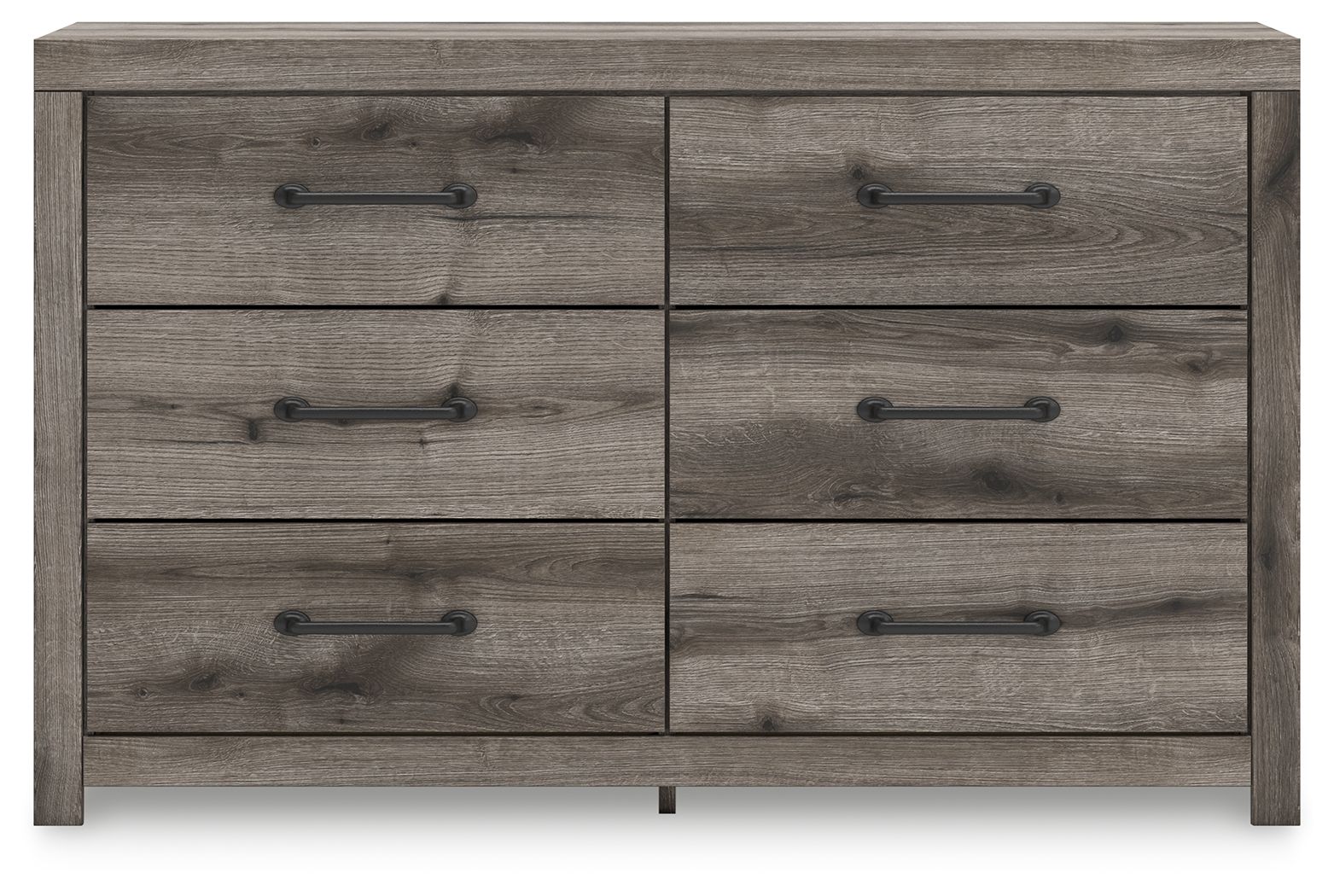 Graystorm - Six Drawer Dresser - Brown Gray