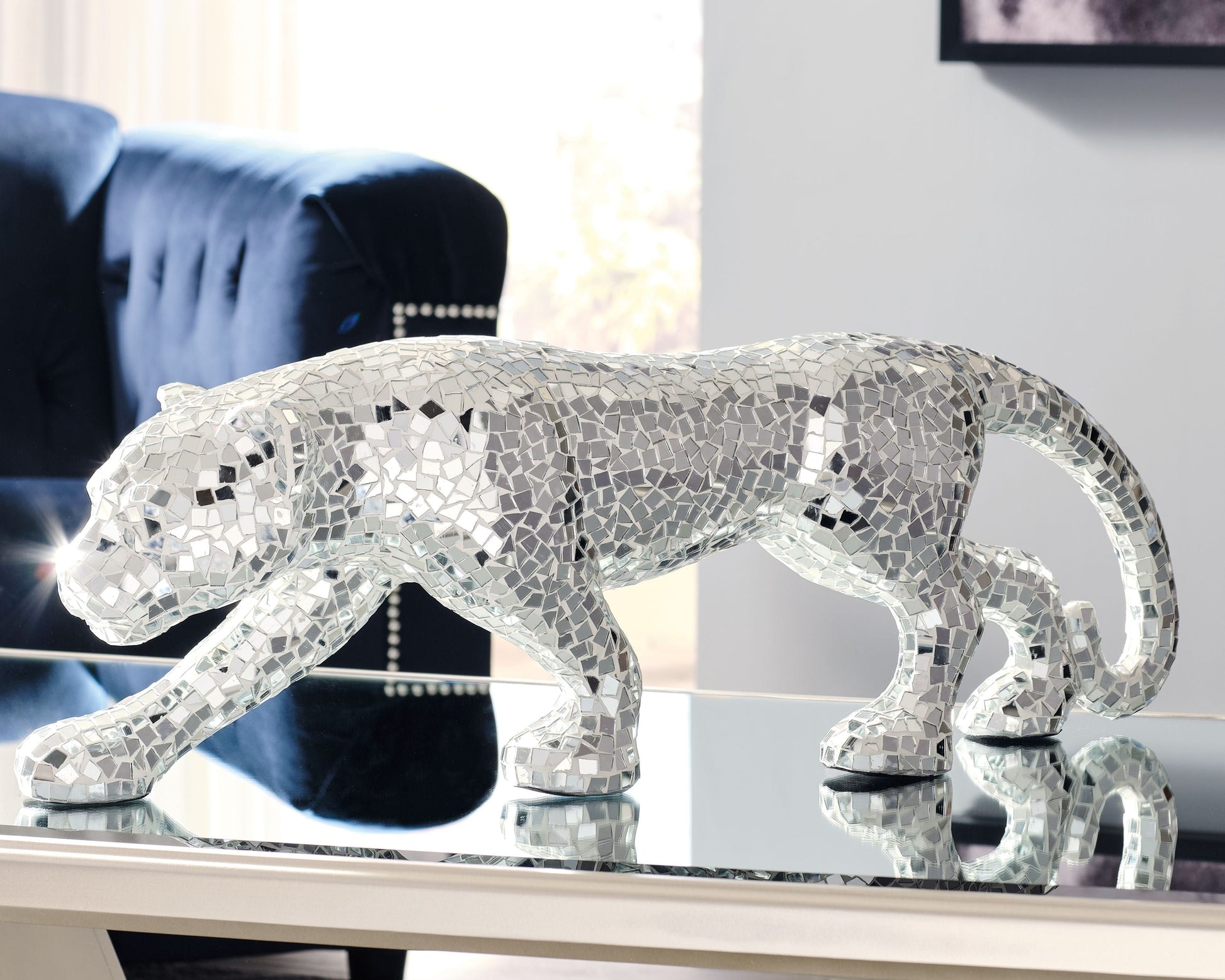 Ashley Furniture Drice - Silver / Gray - Sculpture | Meri Furniture