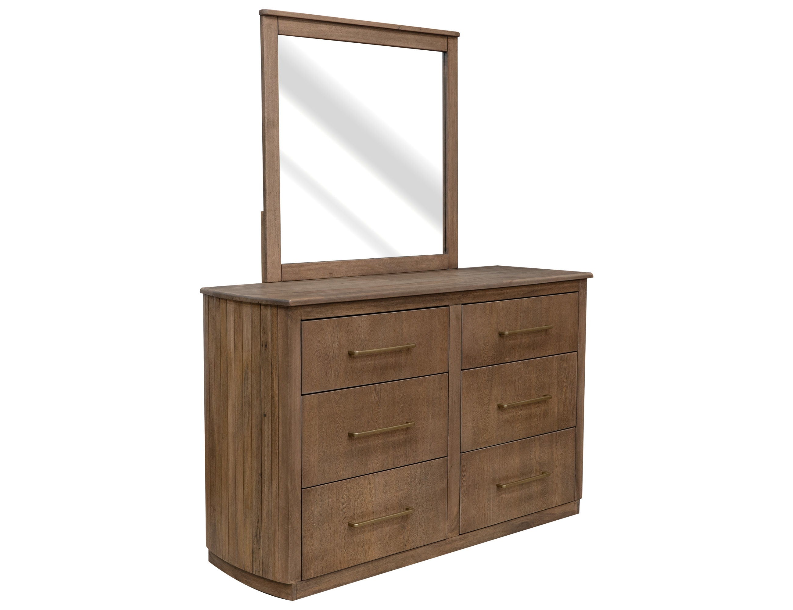 International Furniture Direct Mezquite - Dresser - Brown | Meri Furniture