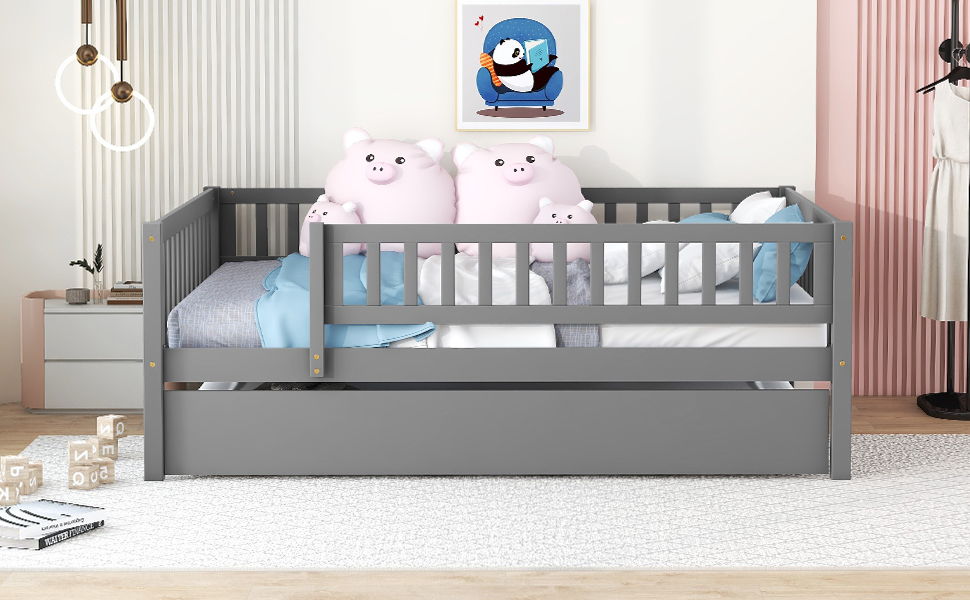 Multifunctional Wooden Daybed Bed