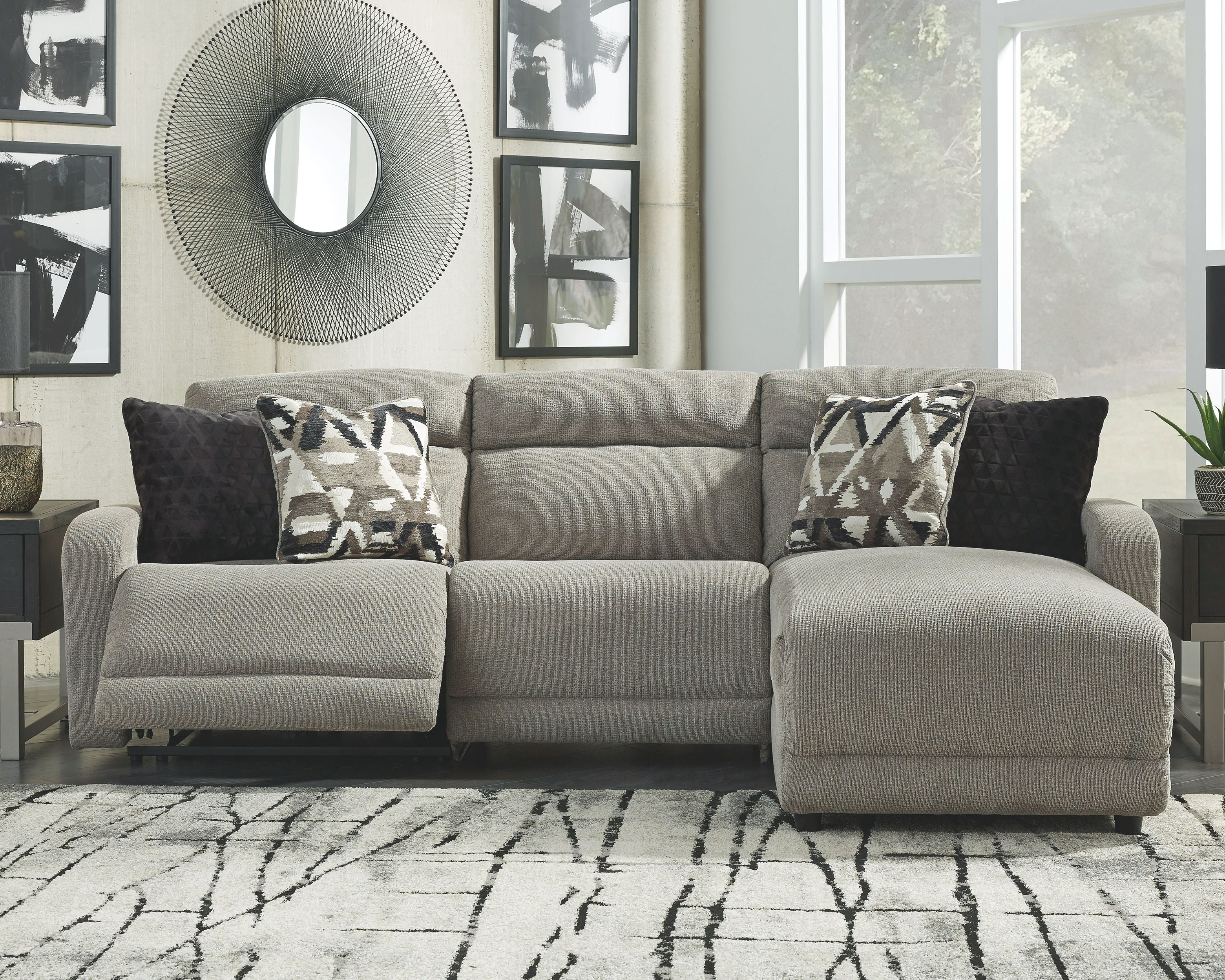 Signature Design by Ashley® Colleyville - Power Reclining Sectional | Meri Furniture