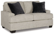 Signature Design by Ashley® Vayda - Pebble - Loveseat | Meri Furniture