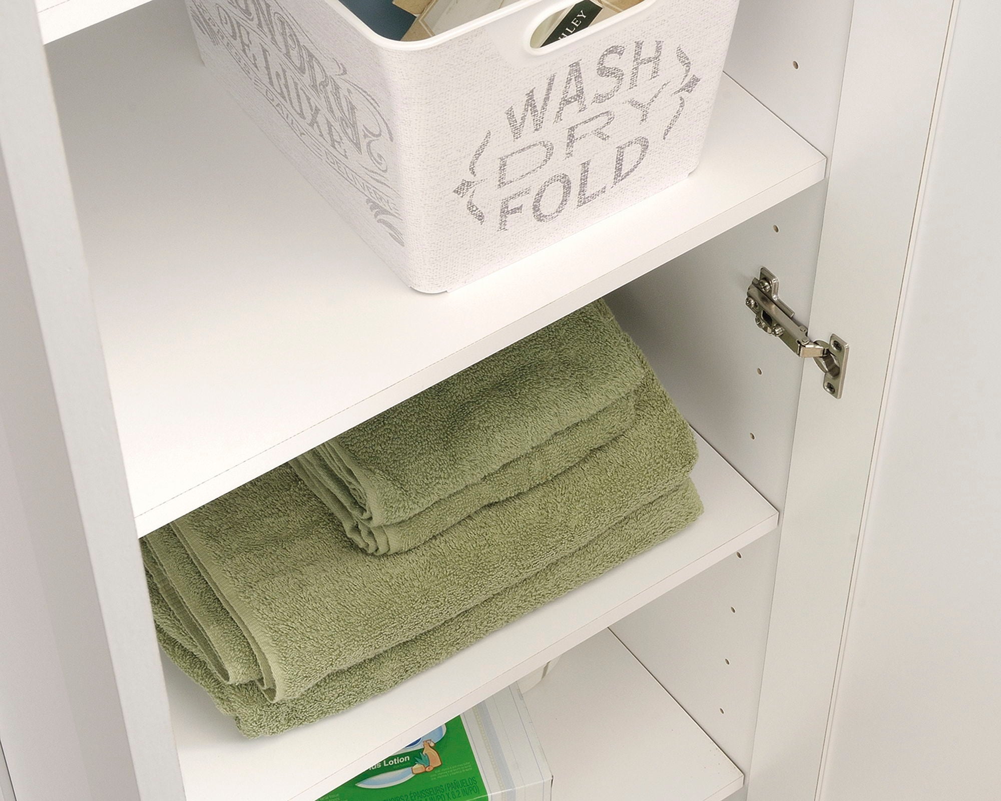 Storage Cabinet in Soft White
