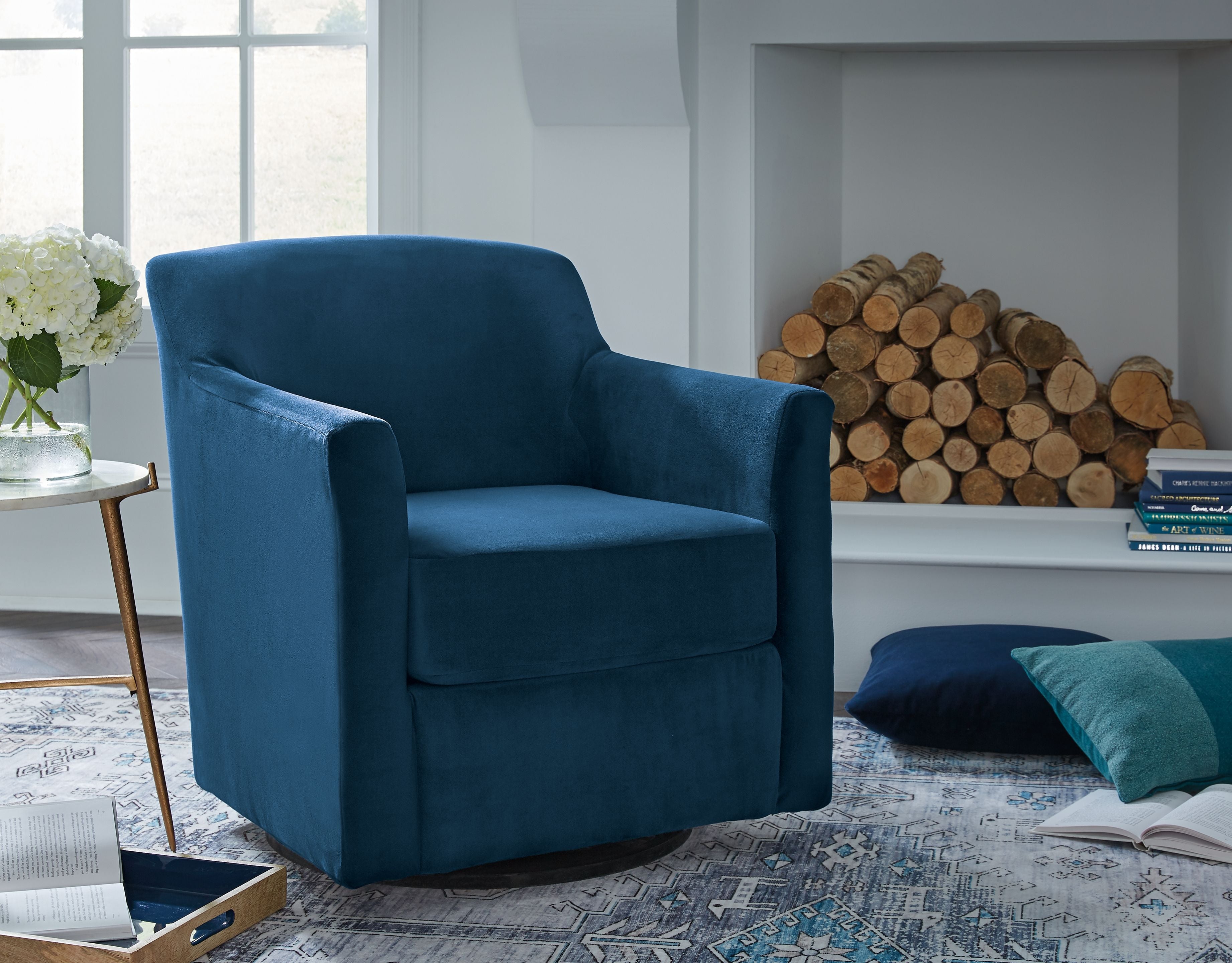 Signature Design by Ashley® Bradney - Swivel Accent Chair | Meri Furniture