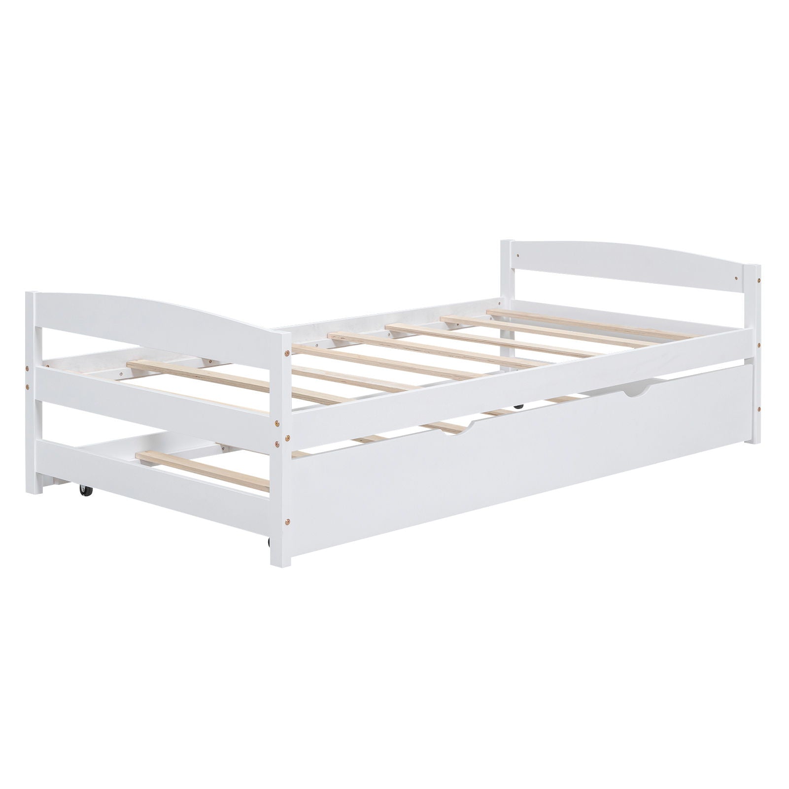 Platform Bed With Trundle