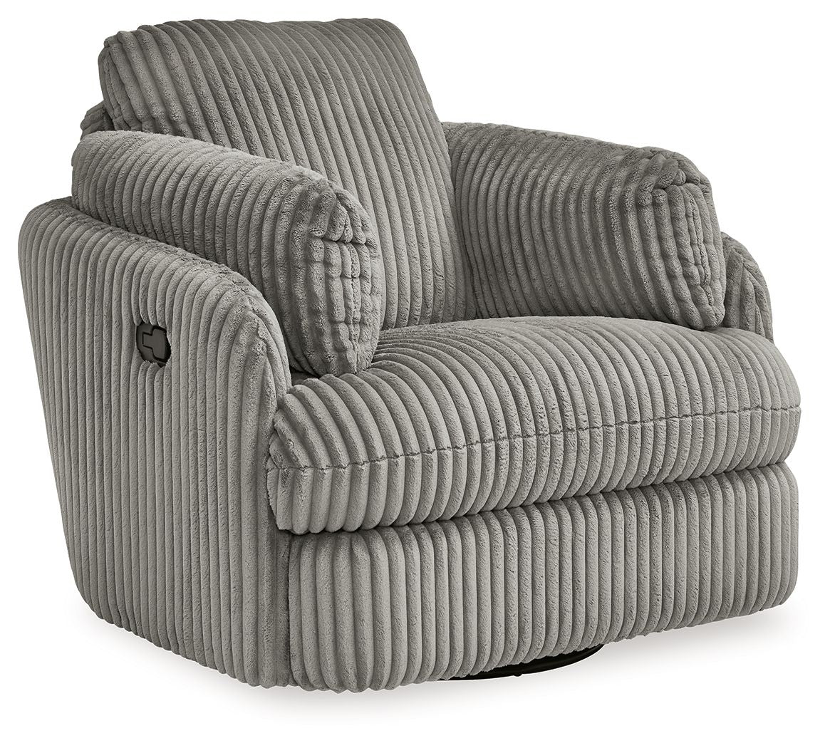 Signature Design by Ashley® Tie-breaker - Swivel Glider Recliner | Meri Furniture