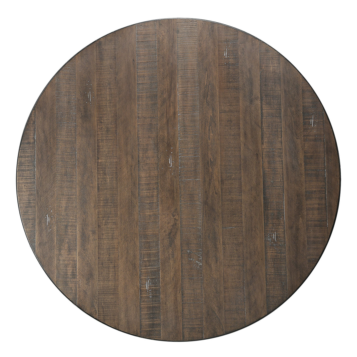 ACME Raphaela - Dining Table - Weathered Cherry Finish - 30" | Meri Furniture