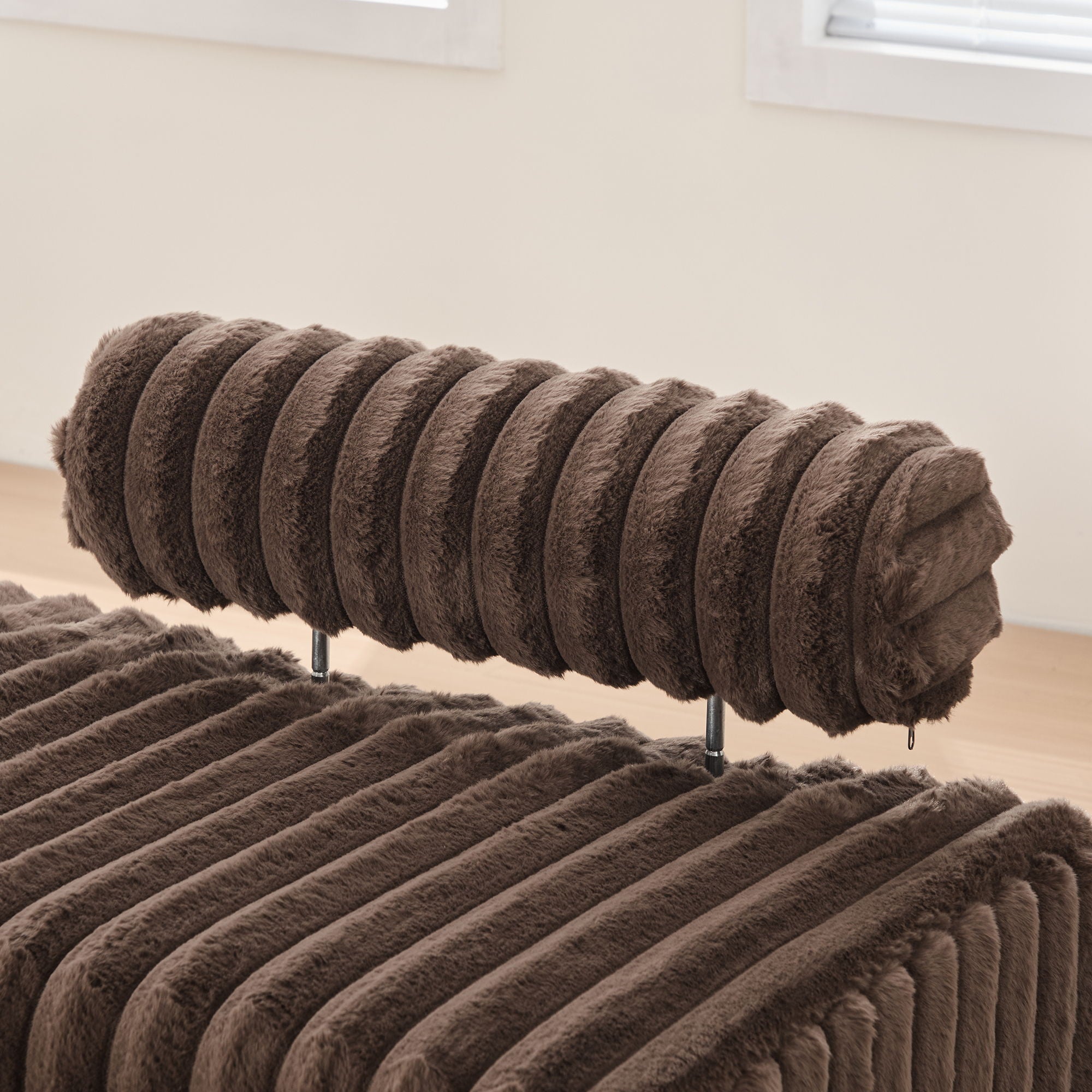 Mini Loveseat With Adjustable Backrest