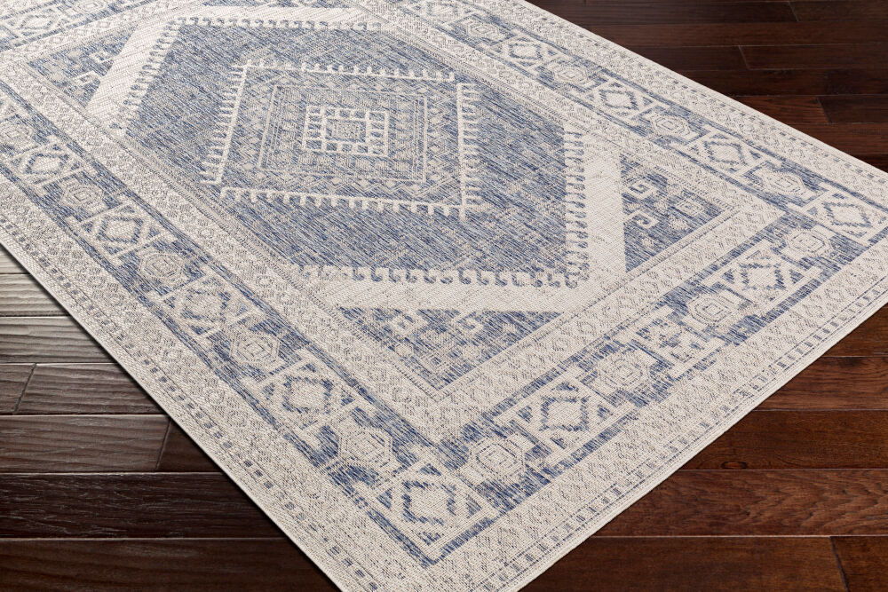 Tuareg Machine Woven Rug