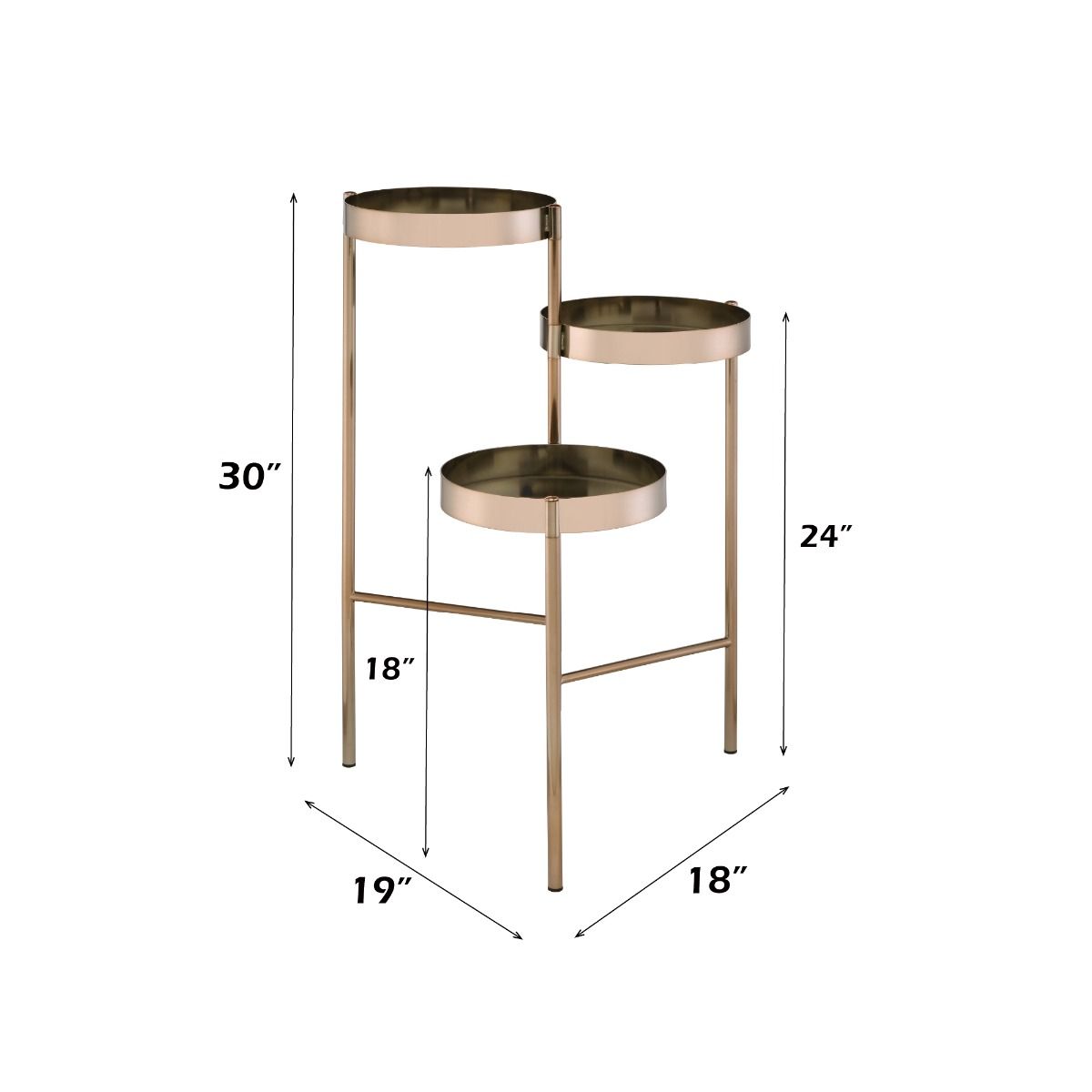 Namid - Plant Stand - Gold