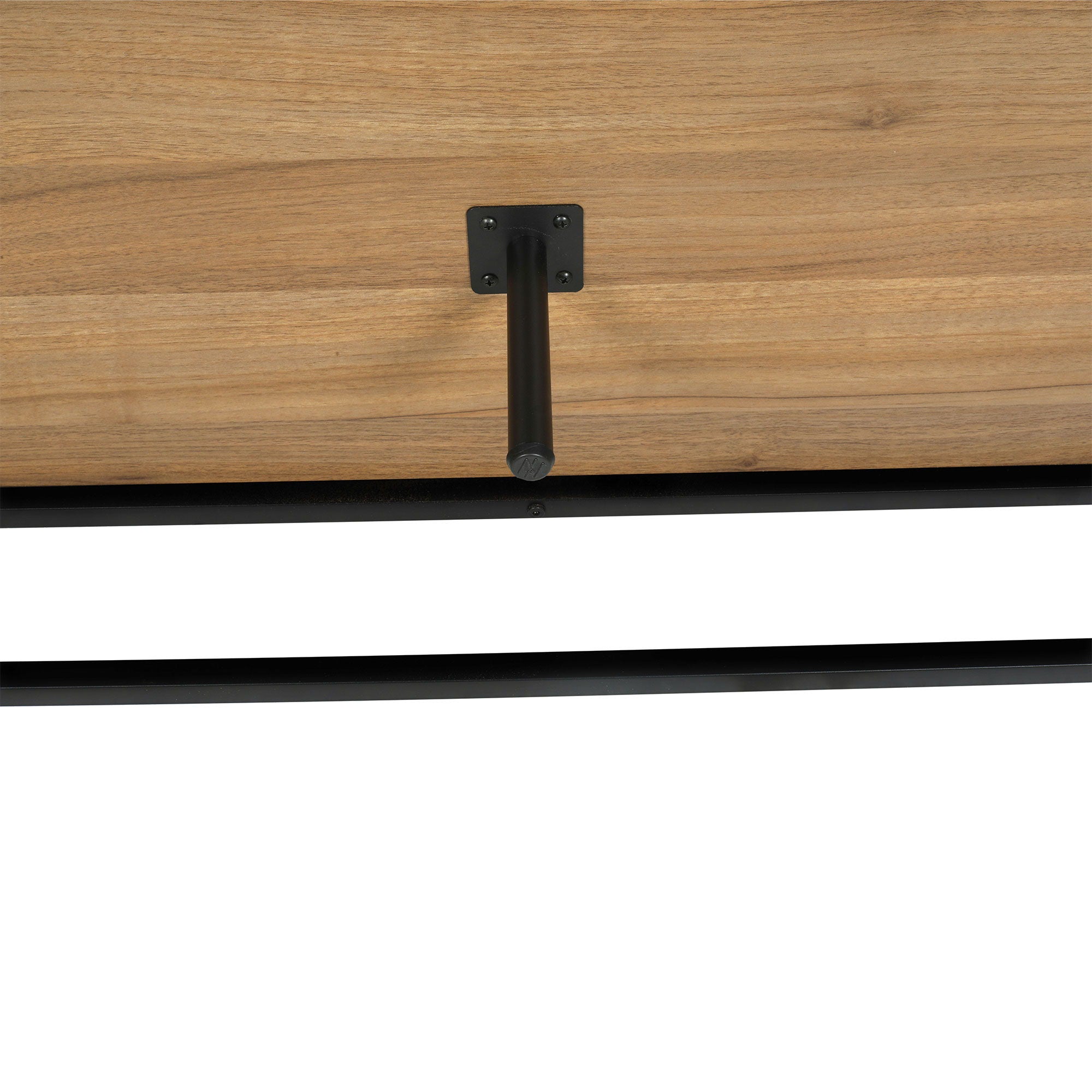 Modern 7 Drawer Dresser Cabinet - Walnut