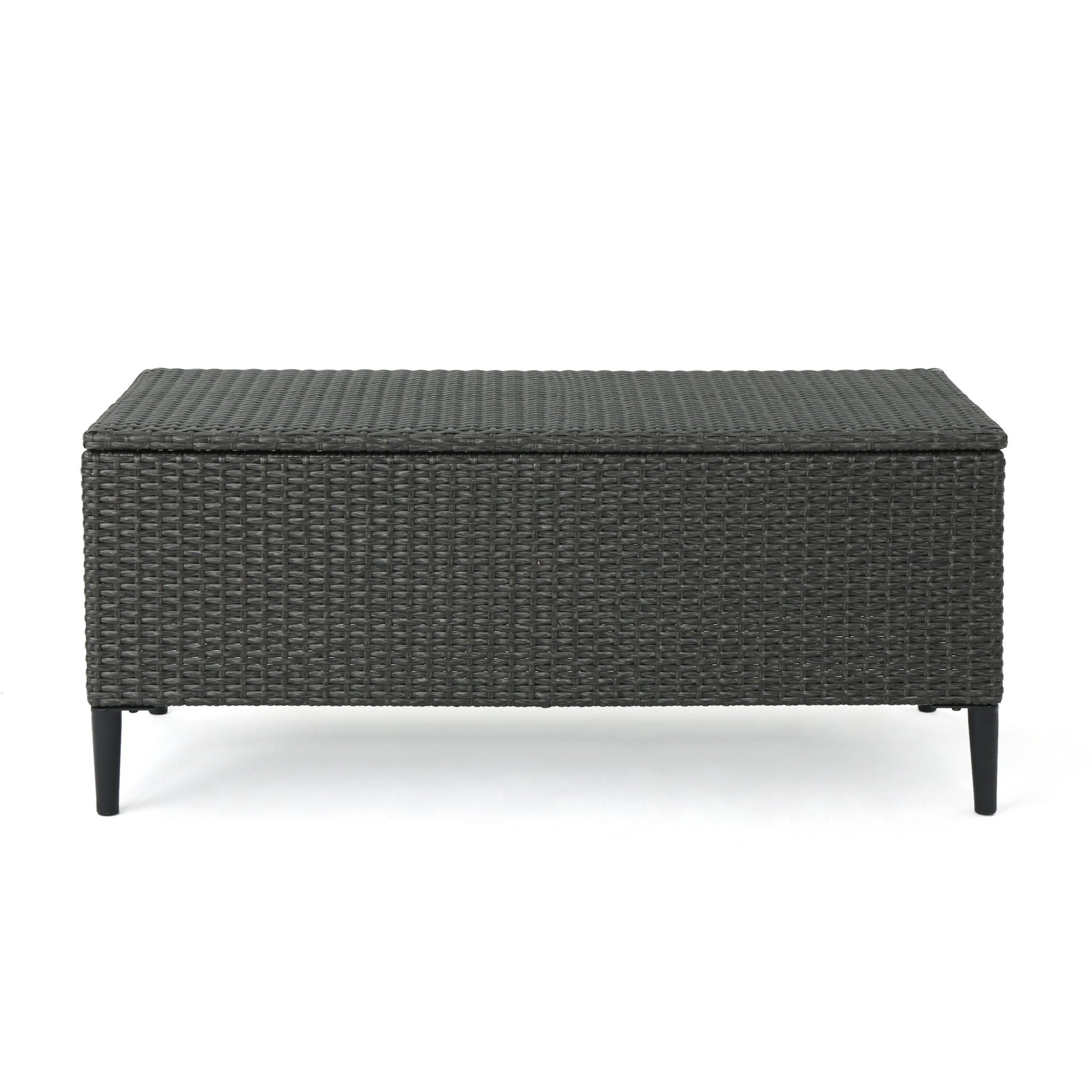 Rupert - Storage Unit Resin Wicker Outdoor