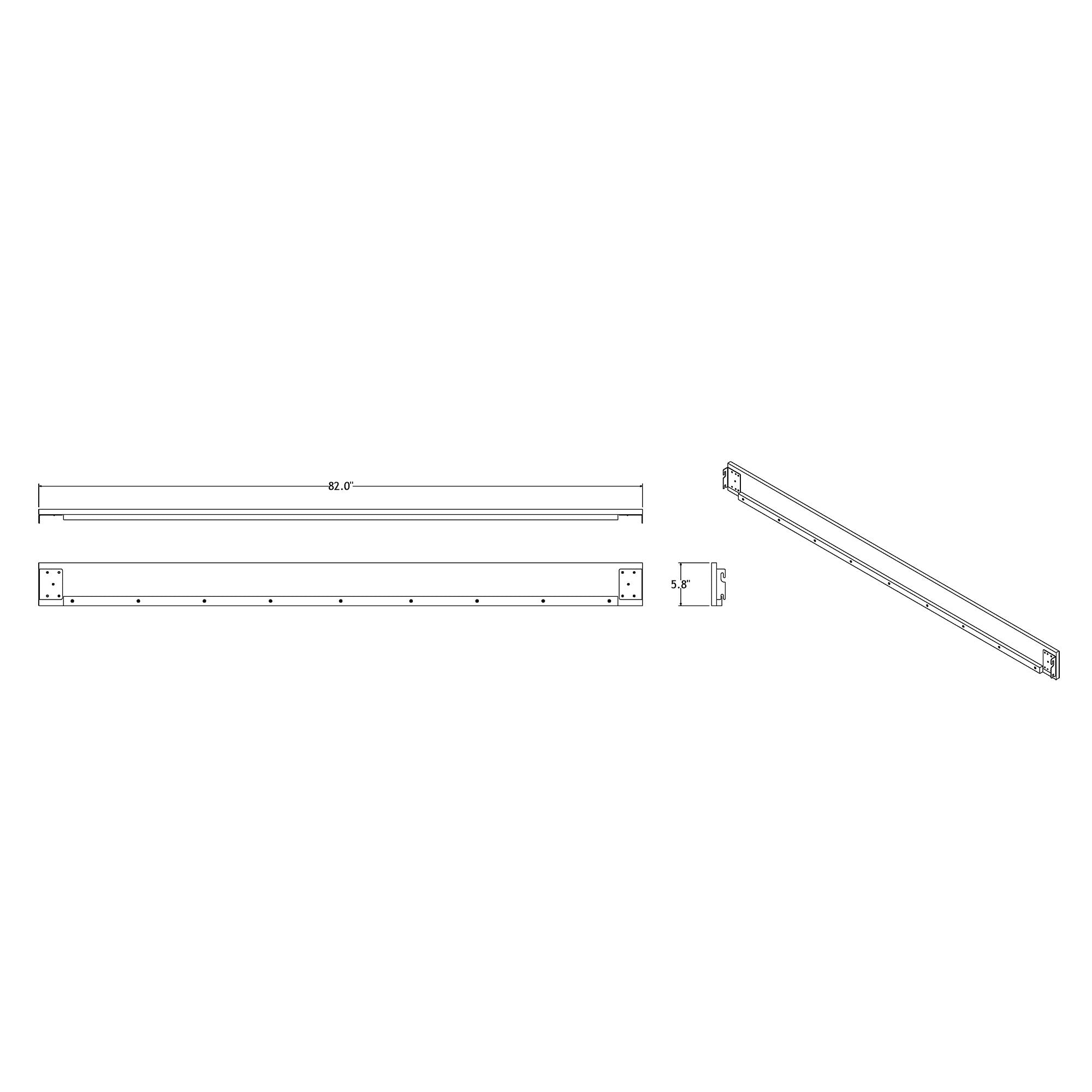 Adelaide - Bed With LED