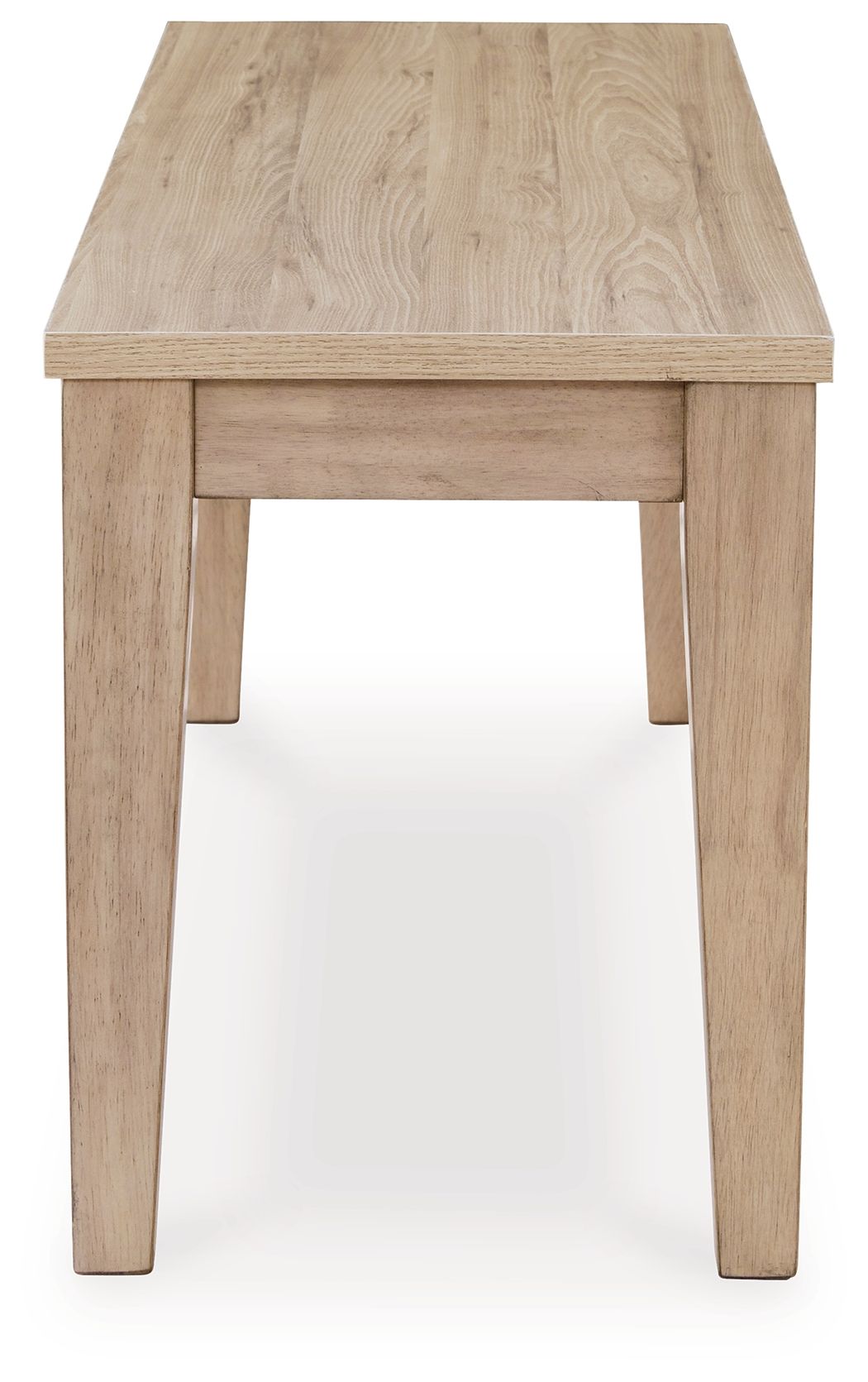 Signature Design by Ashley® Gleanville - Light Brown - Large Dining Room Bench | Meri Furniture