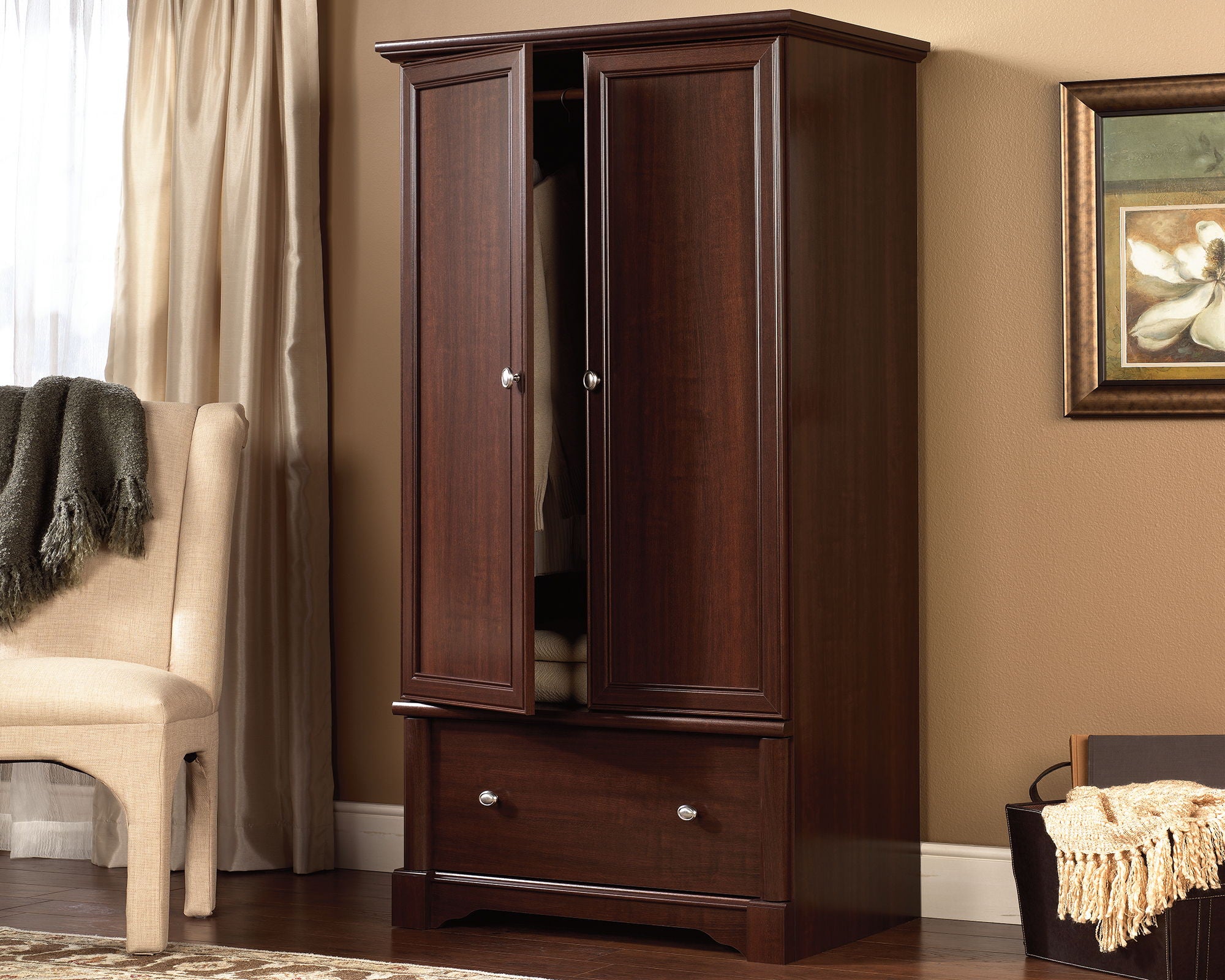 Palladia Armoire with drawer